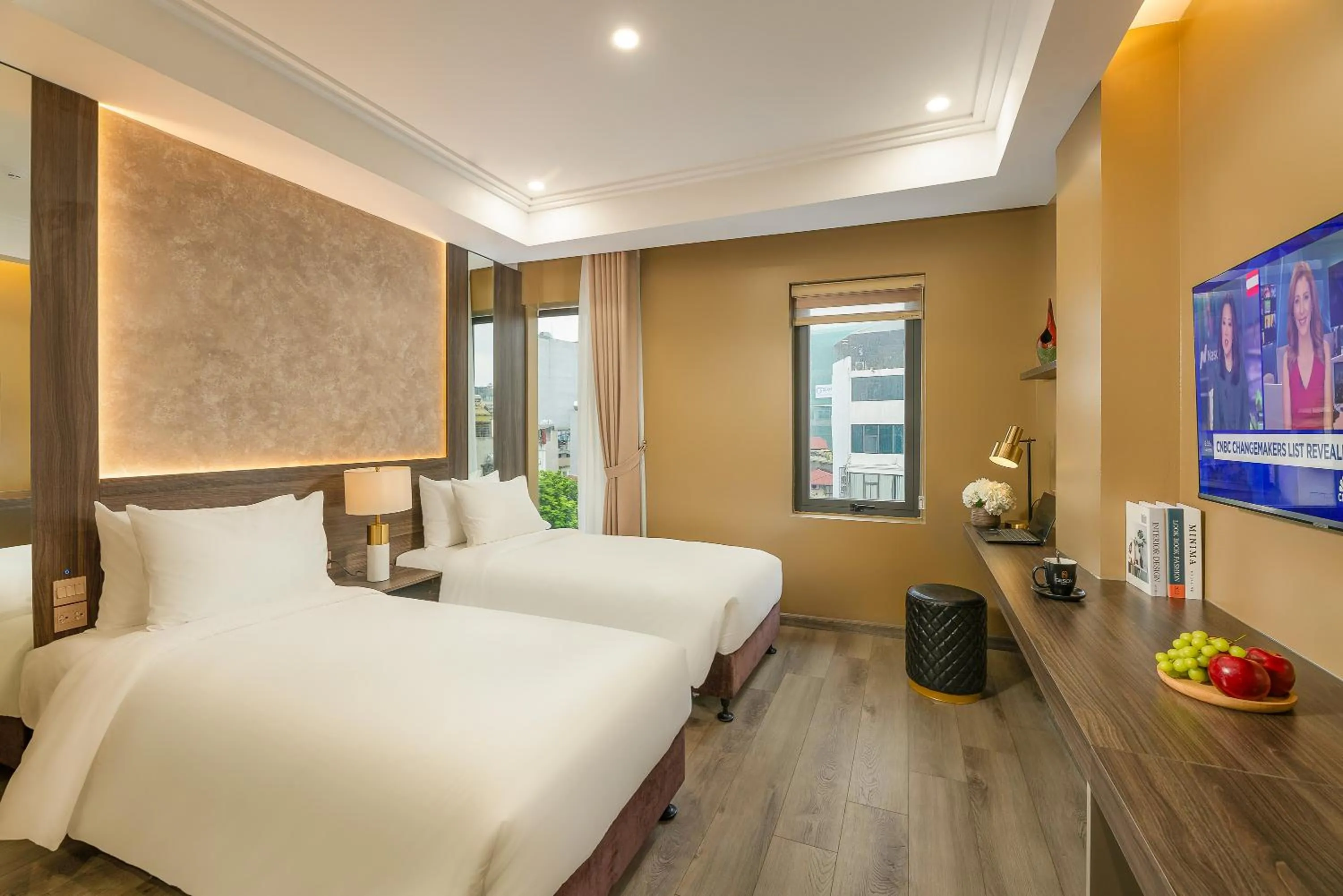 Food and drinks, Bed in Gilson Hanoi Hotel