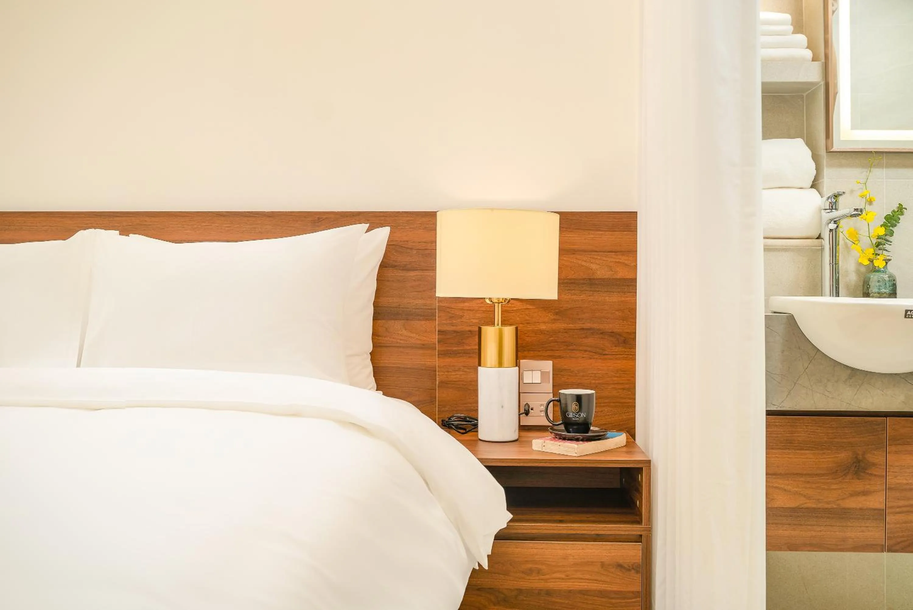 Bed in Gilson Hanoi Hotel