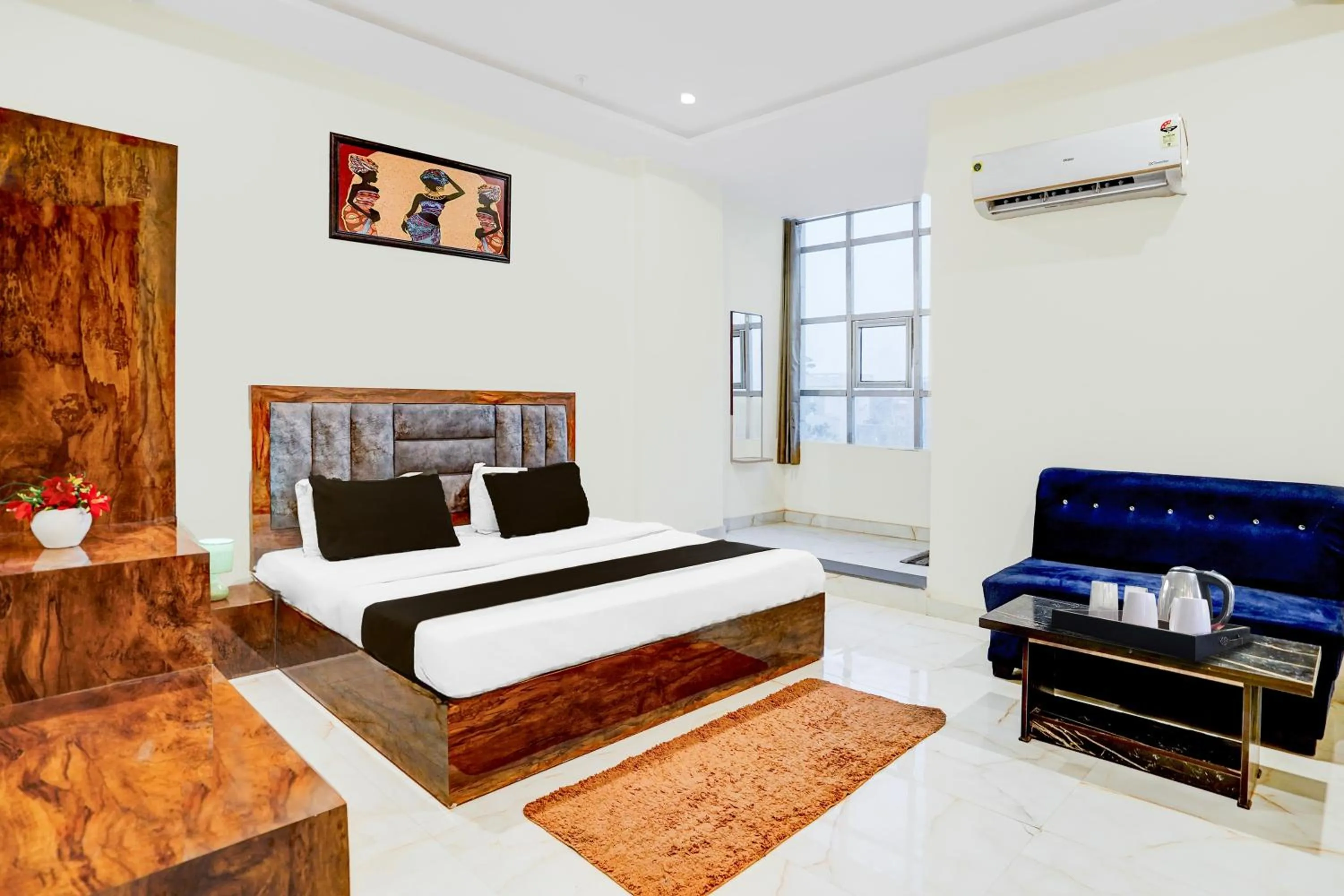 Bedroom, Bed in Super Townhouse Narholi Bridge Mathura