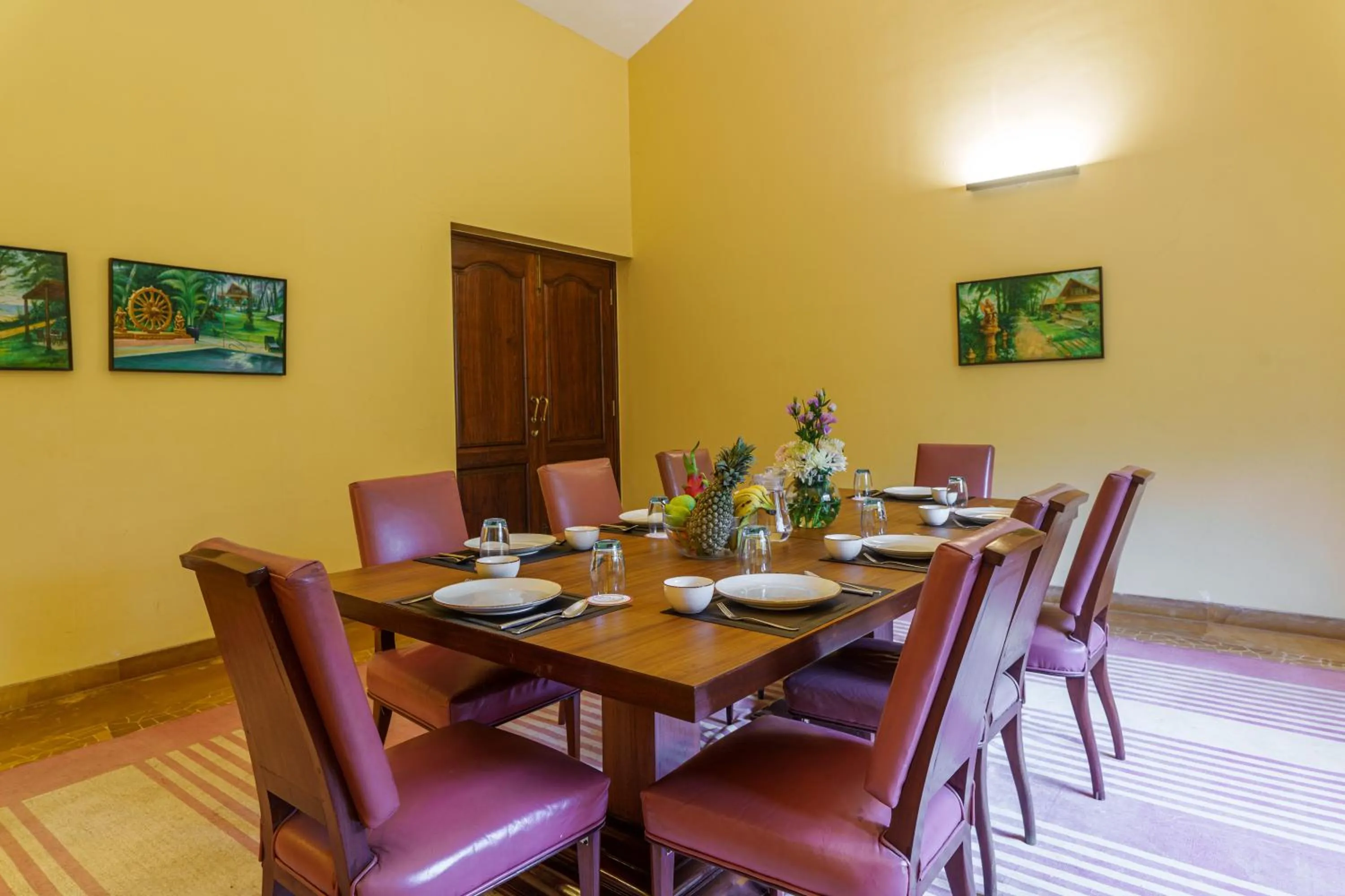 Dining area in amã Stays & Trails Kihim Courtyard, Alibag