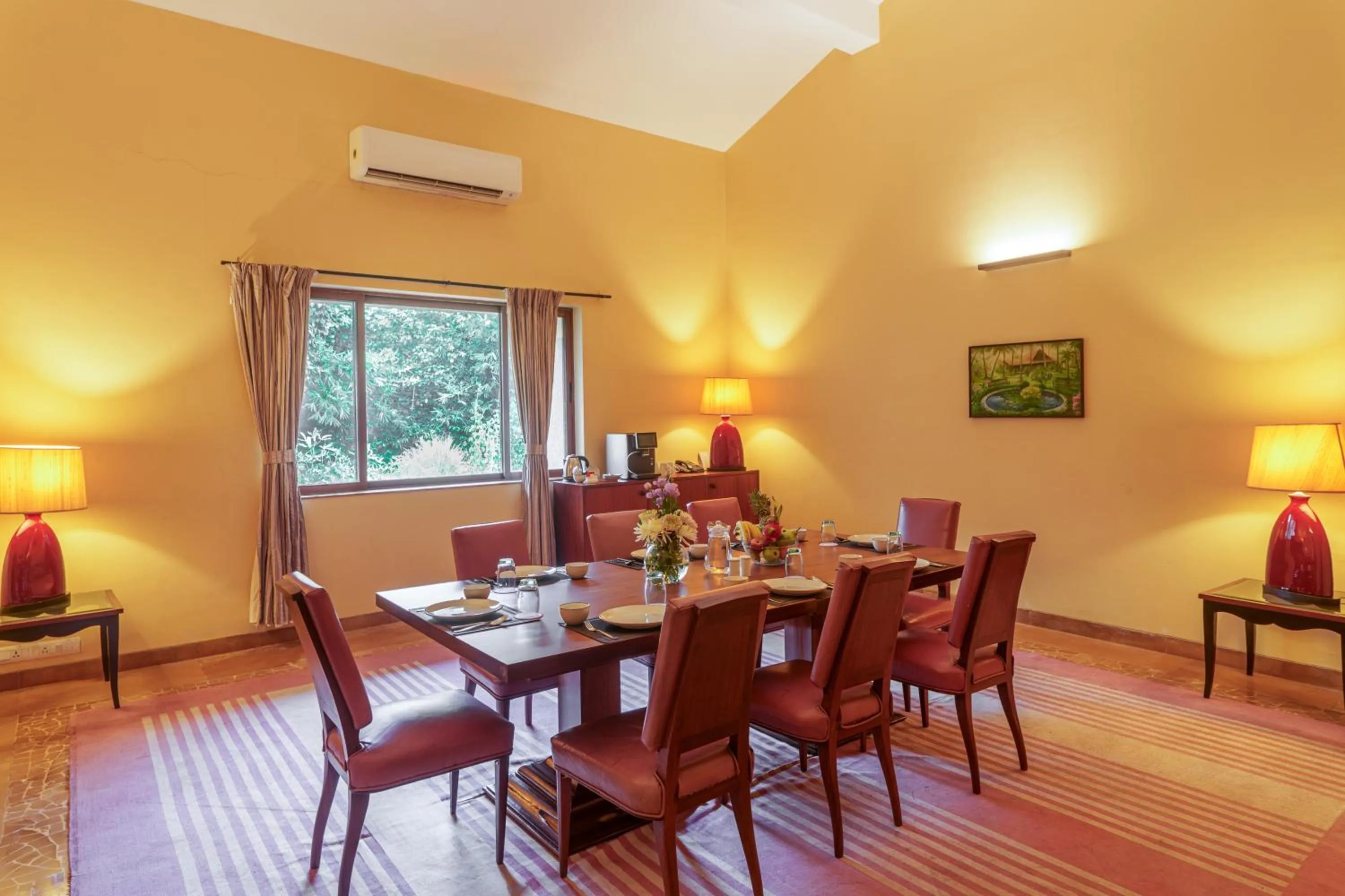 Dining area in amã Stays & Trails Kihim Courtyard, Alibag