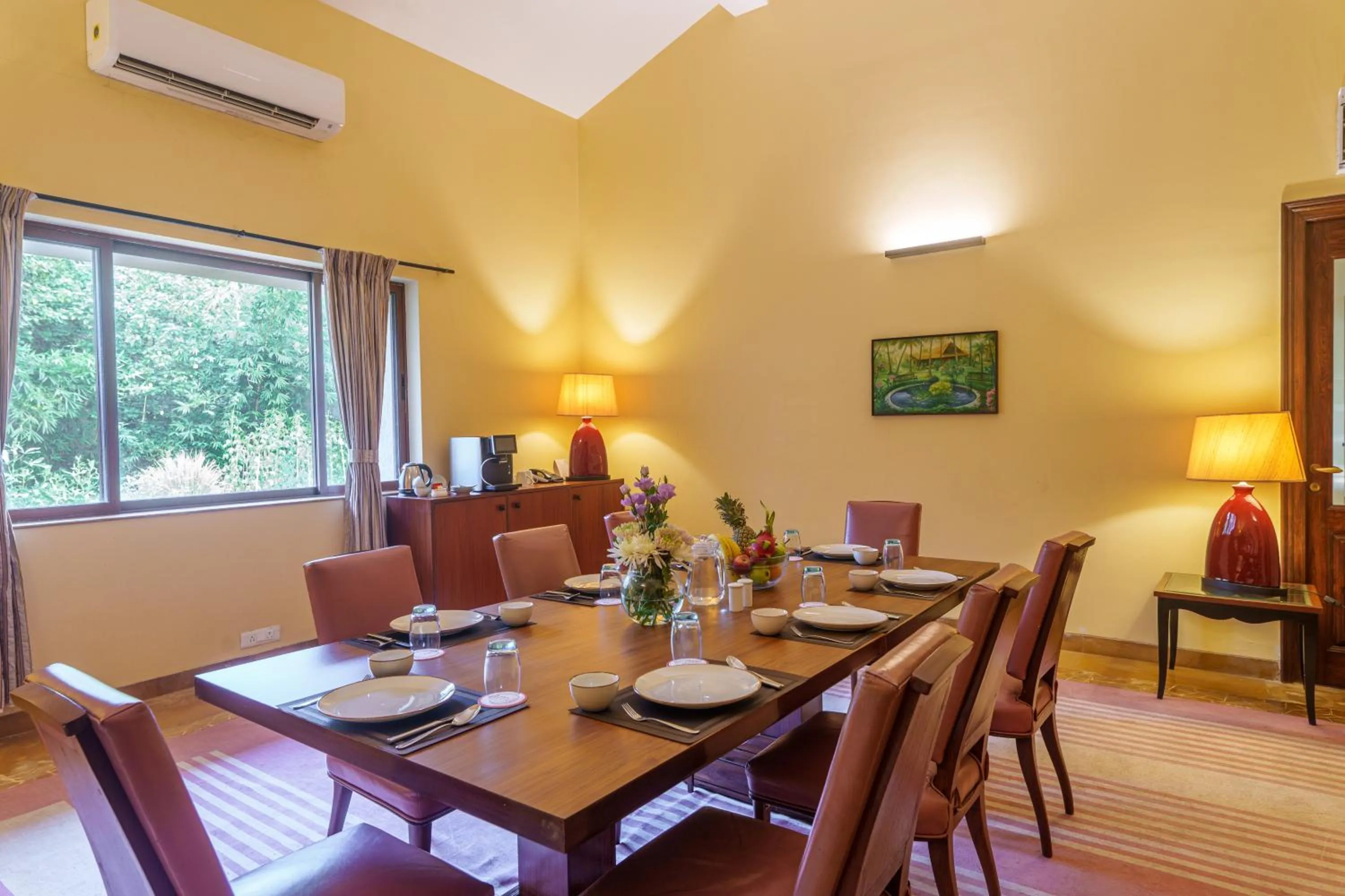 Dining area in amã Stays & Trails Kihim Courtyard, Alibag