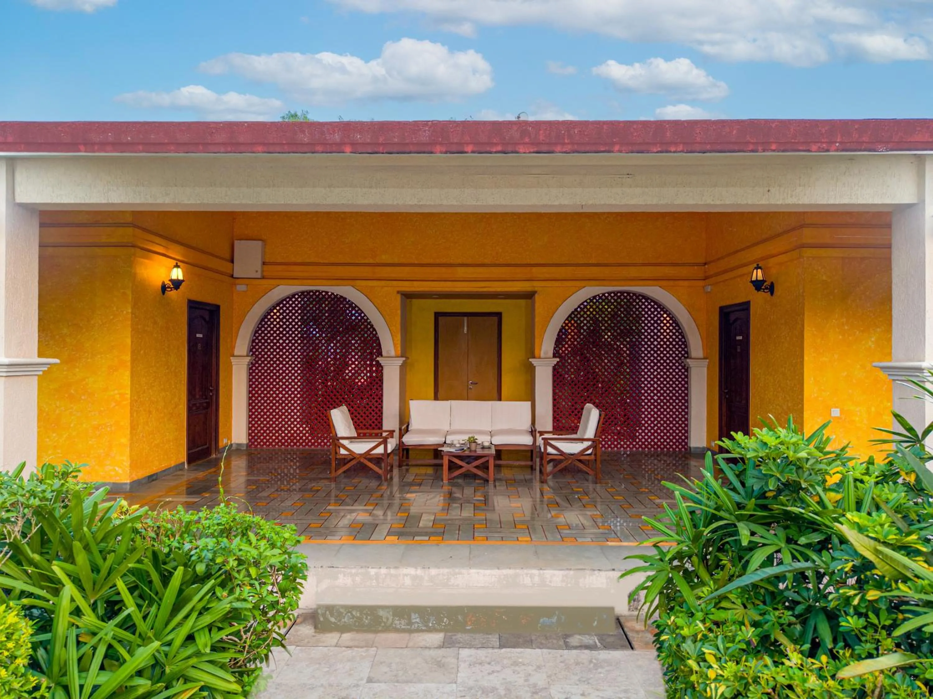 Property building in amã Stays & Trails Kihim Courtyard, Alibag