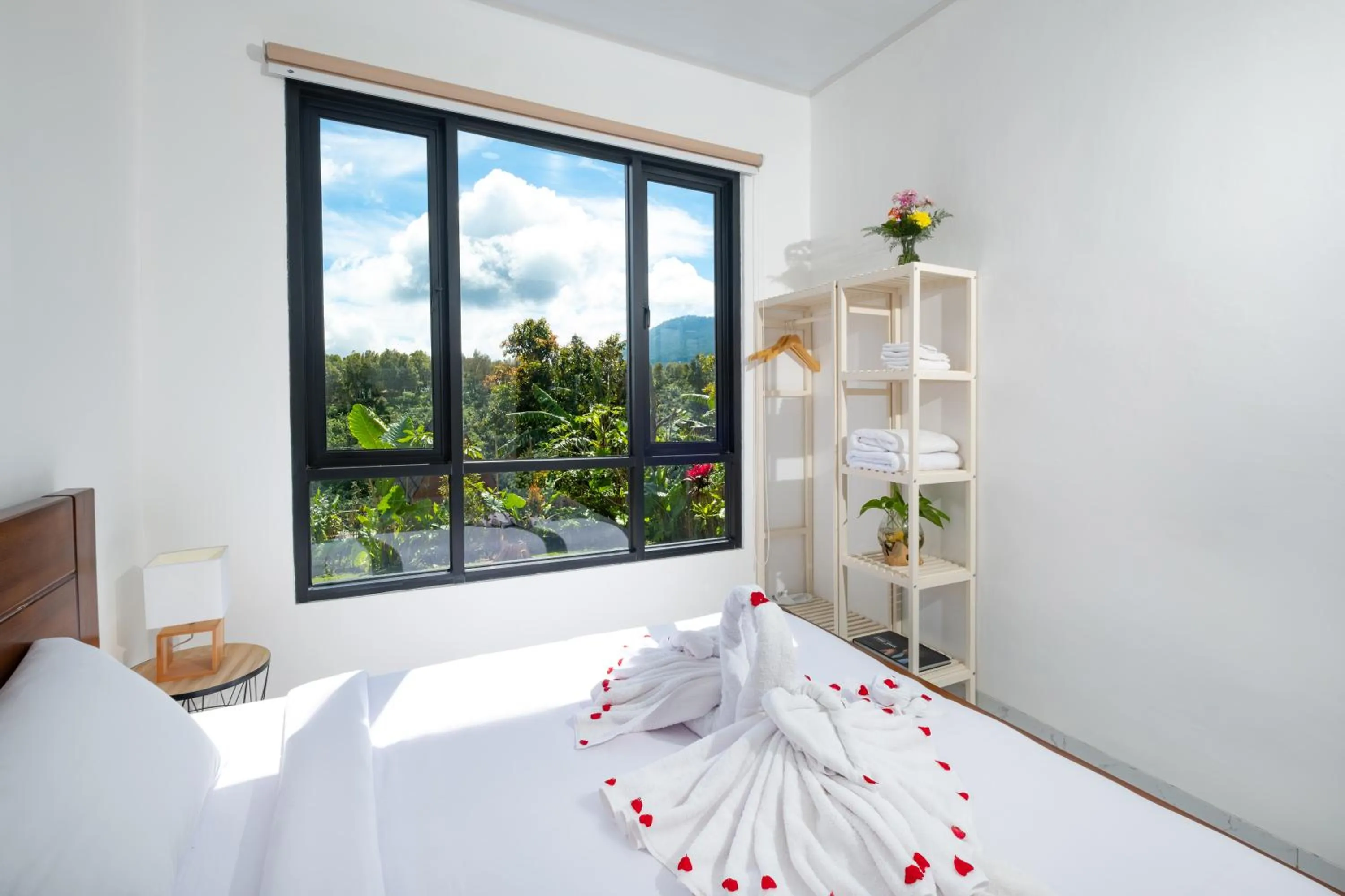 Bed in Villa Kayu Amertha