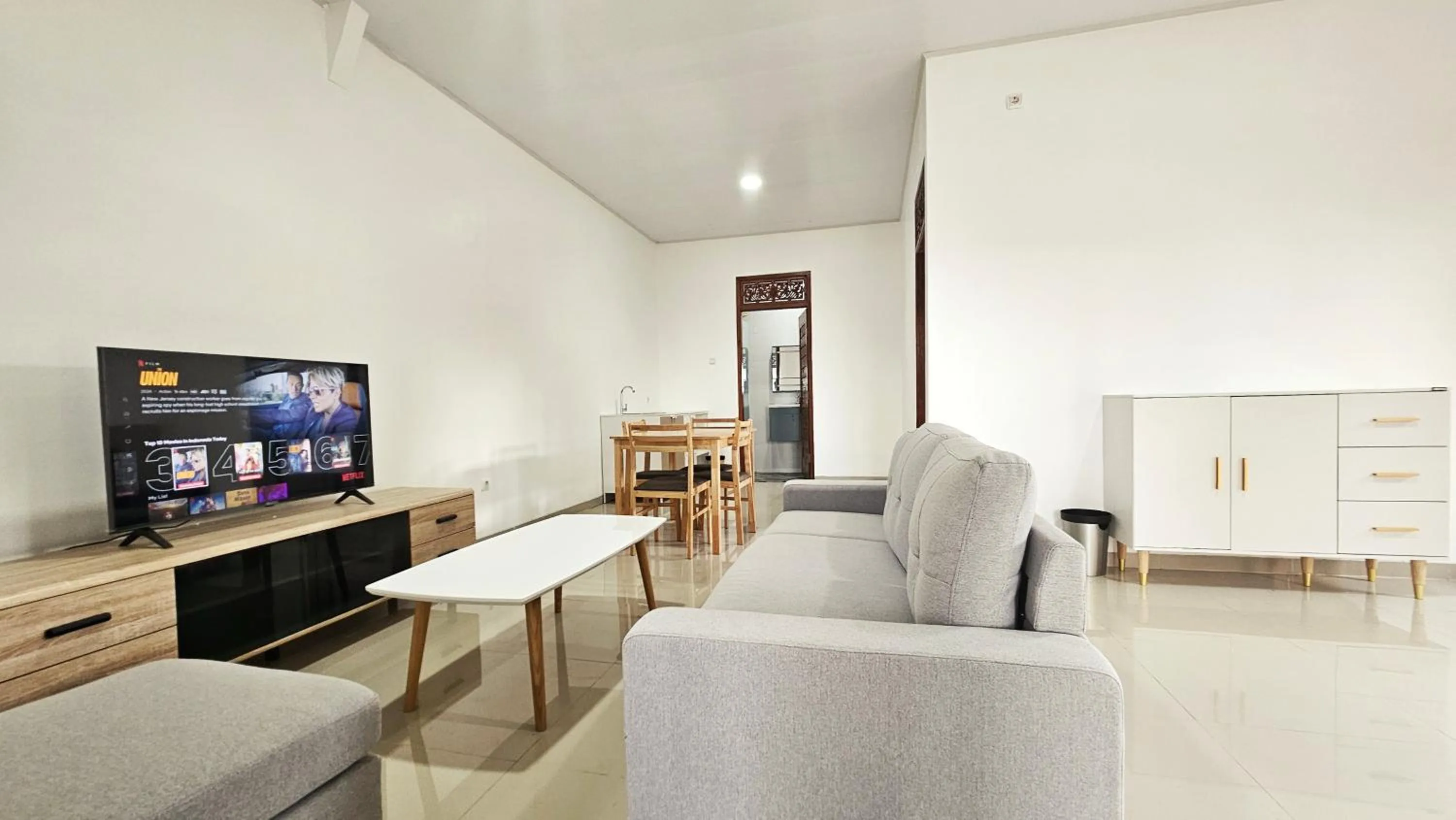 Living room in Villa Kayu Amertha