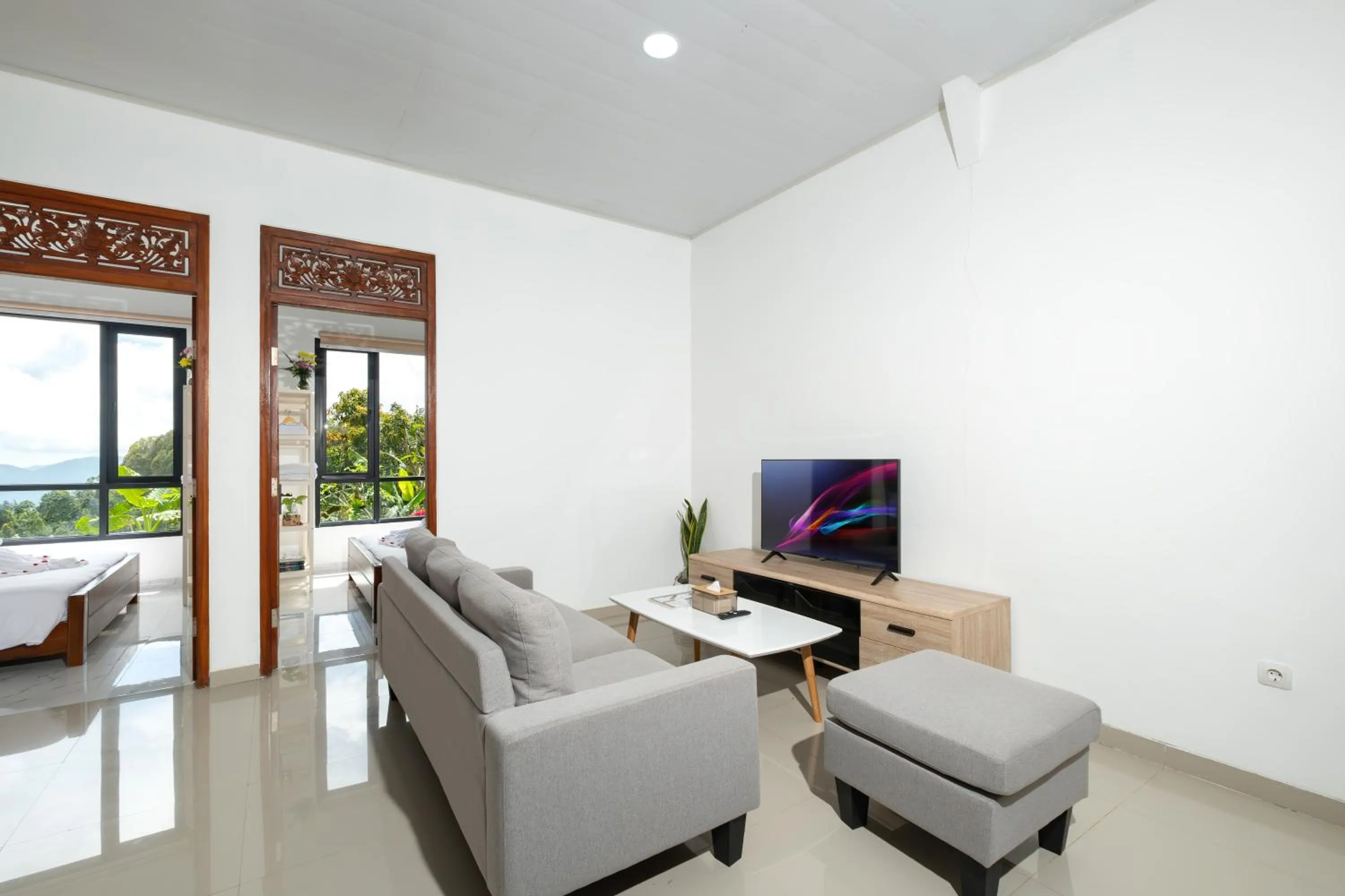 Living room in Villa Kayu Amertha