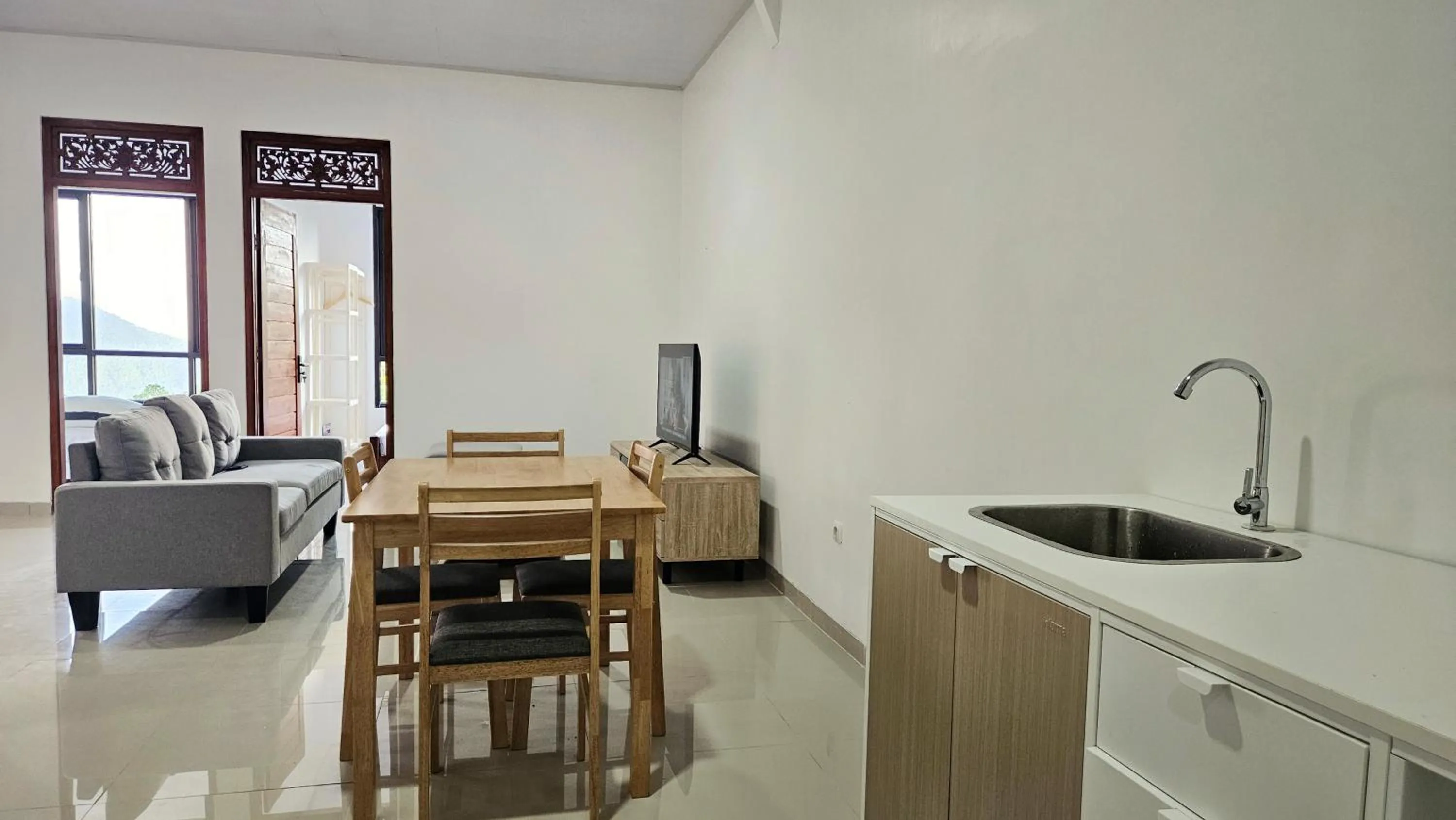 Dining area in Villa Kayu Amertha