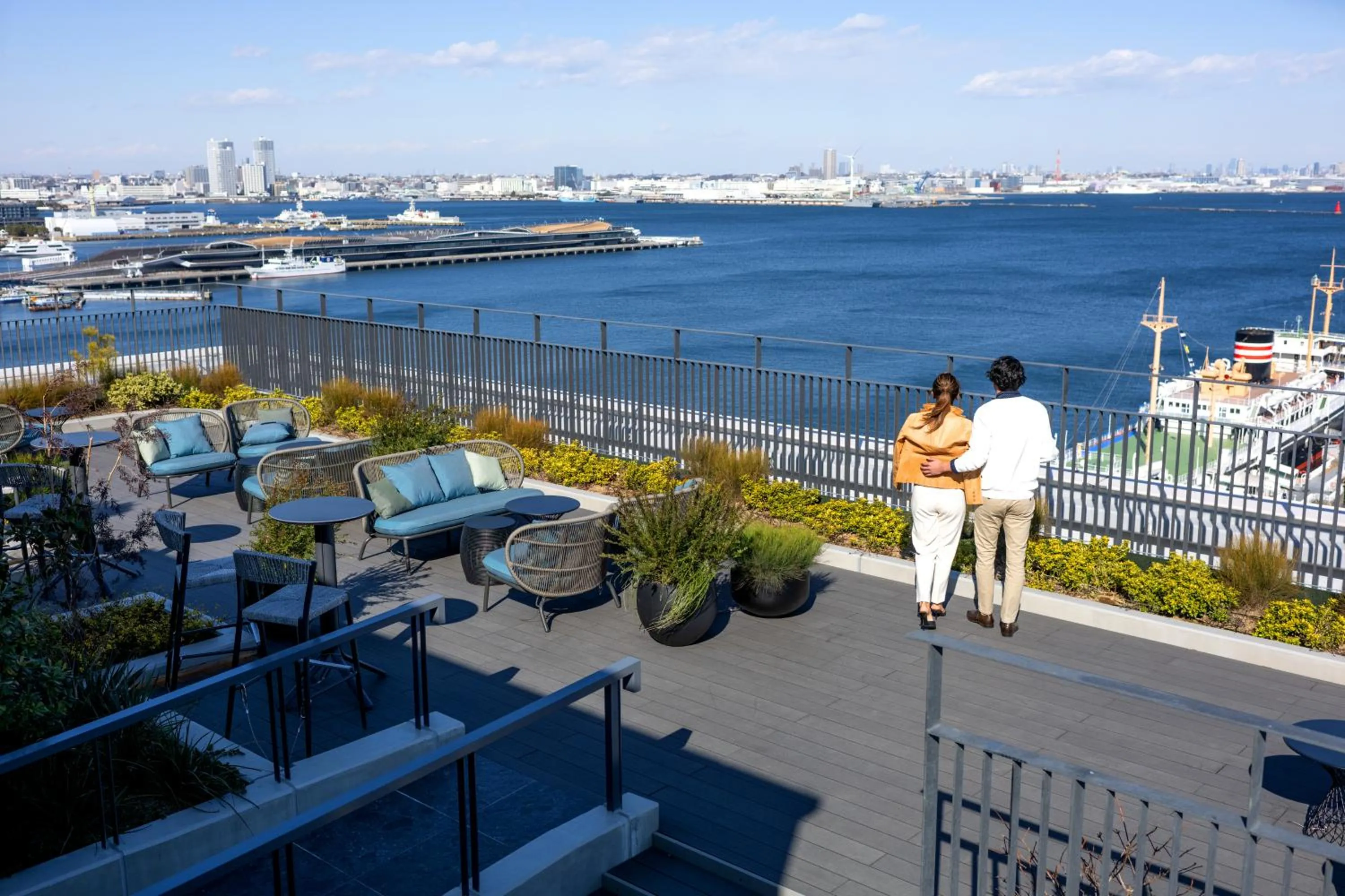 Balcony/Terrace in The Gate Hotel Yokohama by Hulic