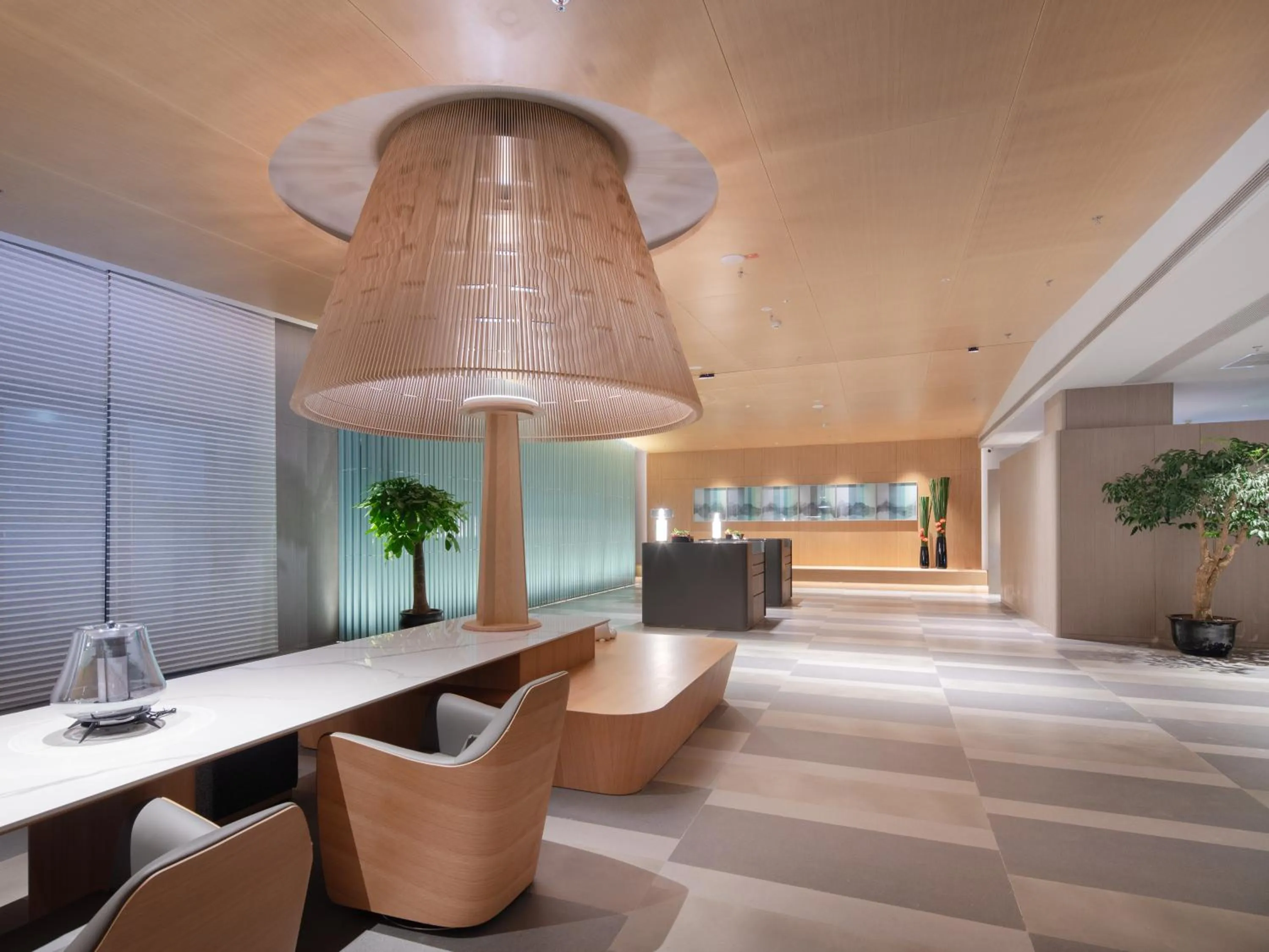 Lobby or reception in Pagoda Hotel Hangzhou Zijingang