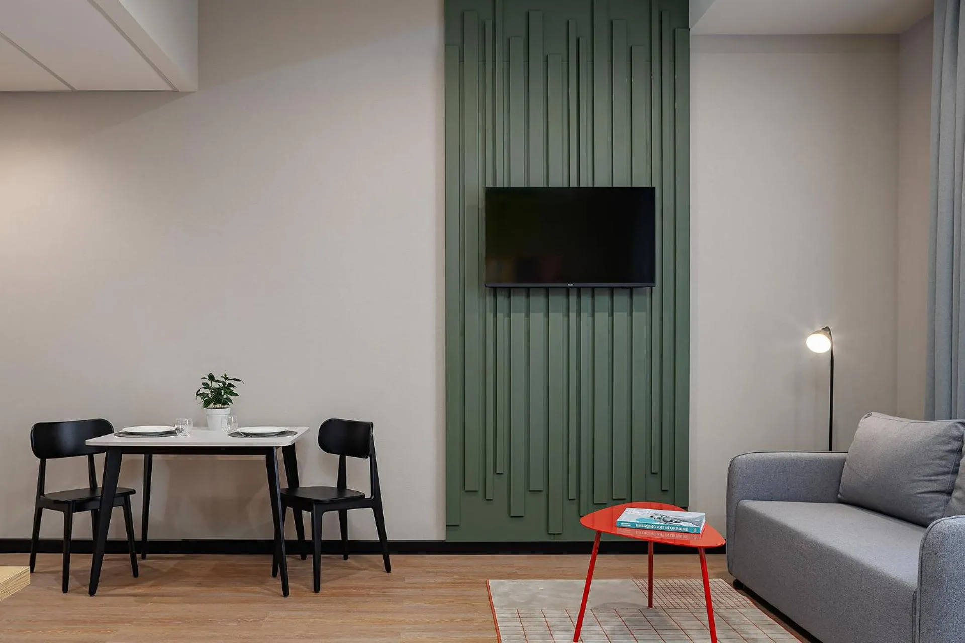 Communal lounge/ TV room in TULIP Residences Lviv