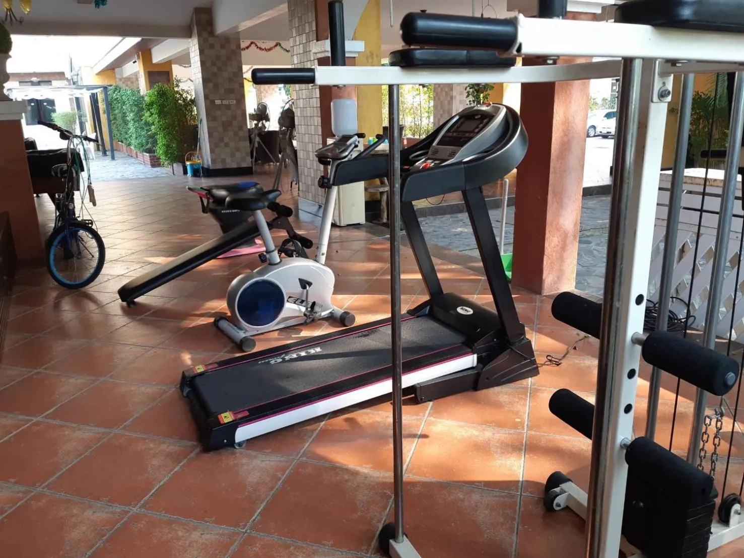 Fitness centre/facilities in Grandsmile Wellness Resort