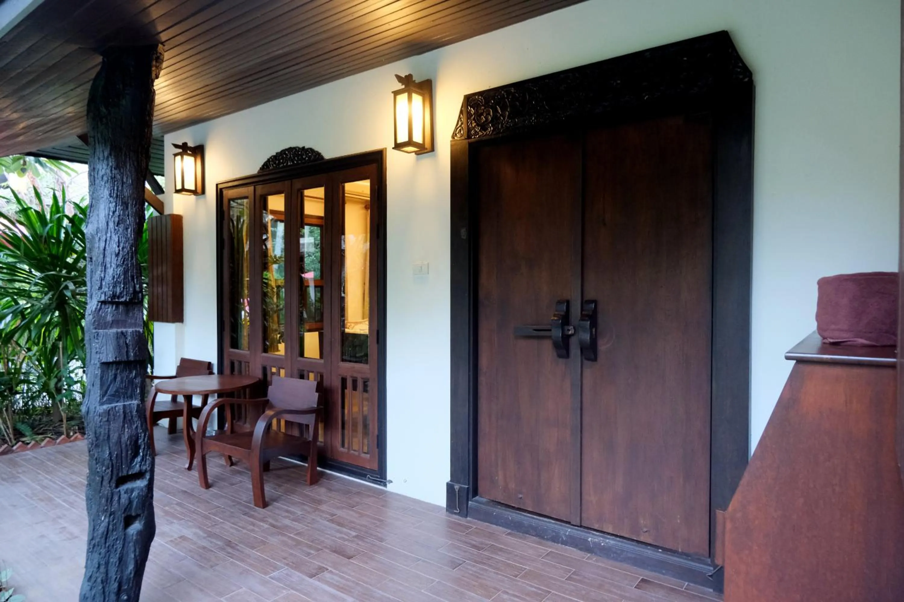 Balcony/Terrace in Vimarn Kaew Village and Resort