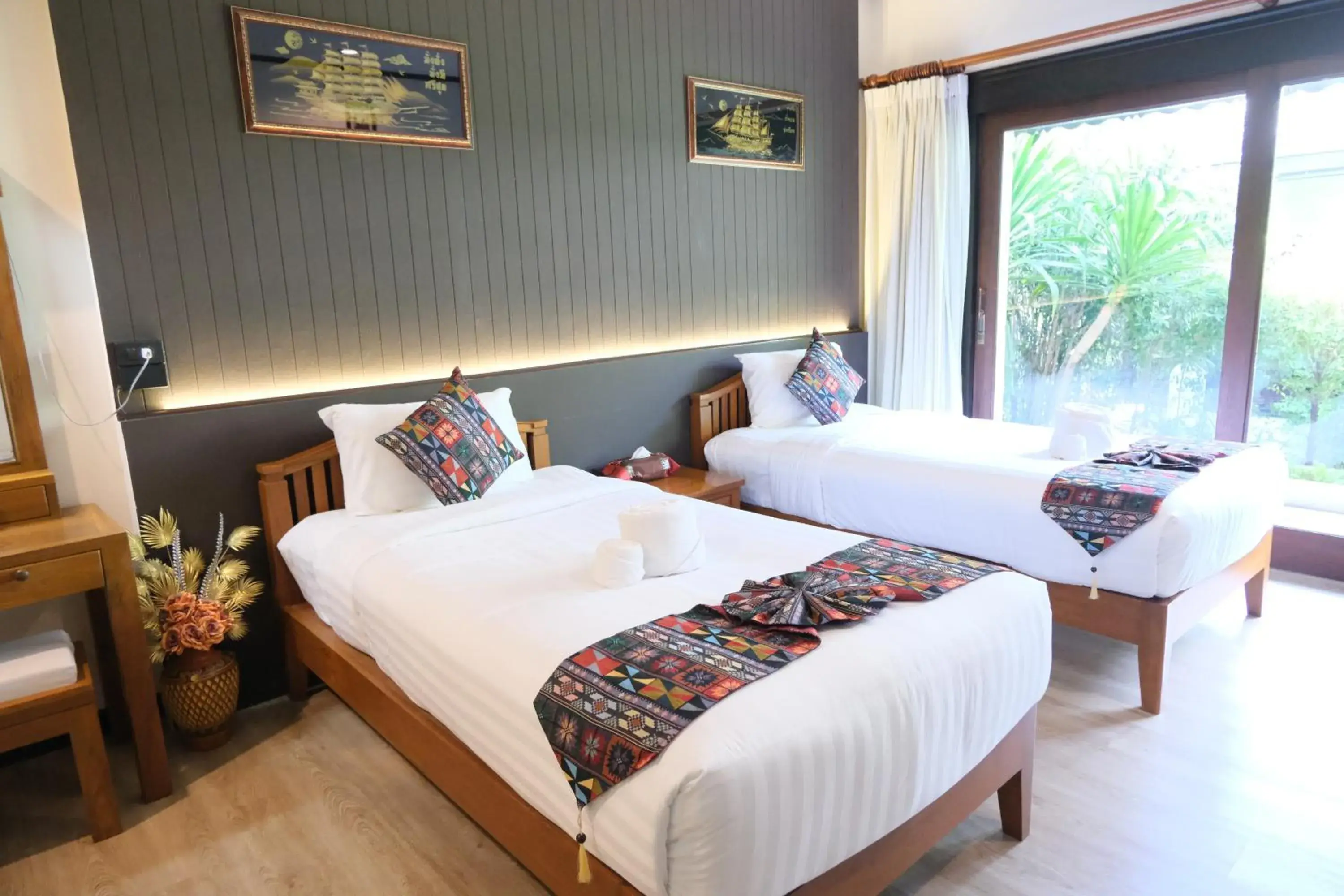 Deluxe Twin Room in Vimarn Kaew Village and Resort Deluxe Twin Room in Vimarn Kaew Village and Resort