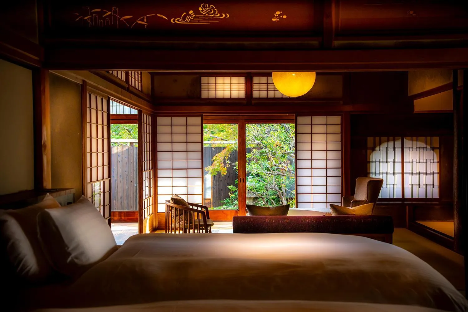 Photo of the whole room, Bed in Hotel Utano Kyoto Besho