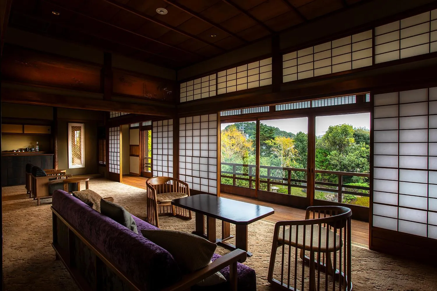 Living room in Hotel Utano Kyoto Besho
