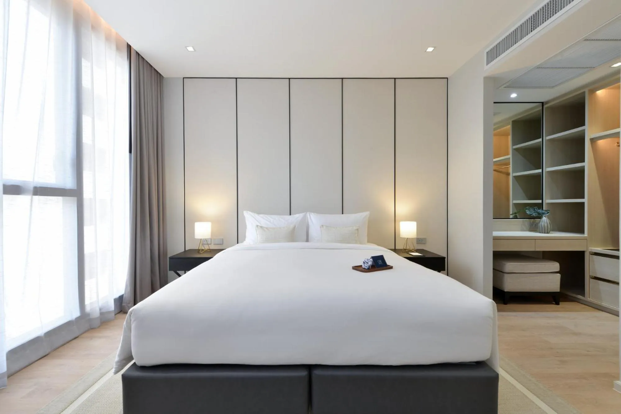 Bedroom, Bed in GM Estate Hotel and Executive Apartments, Bangkok Sukhumvit 20