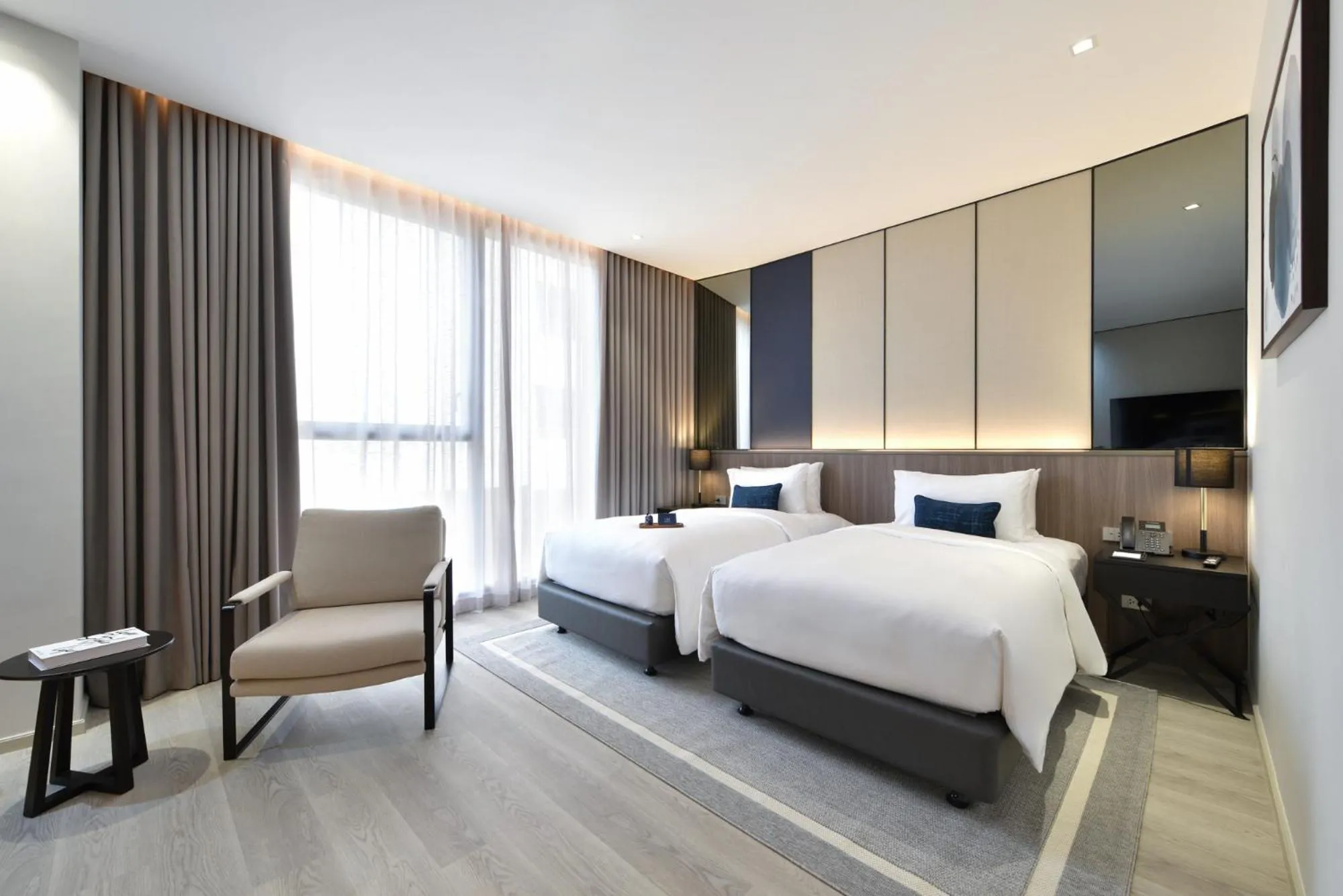 Bed in GM Estate Hotel and Executive Apartments, Bangkok Sukhumvit 20