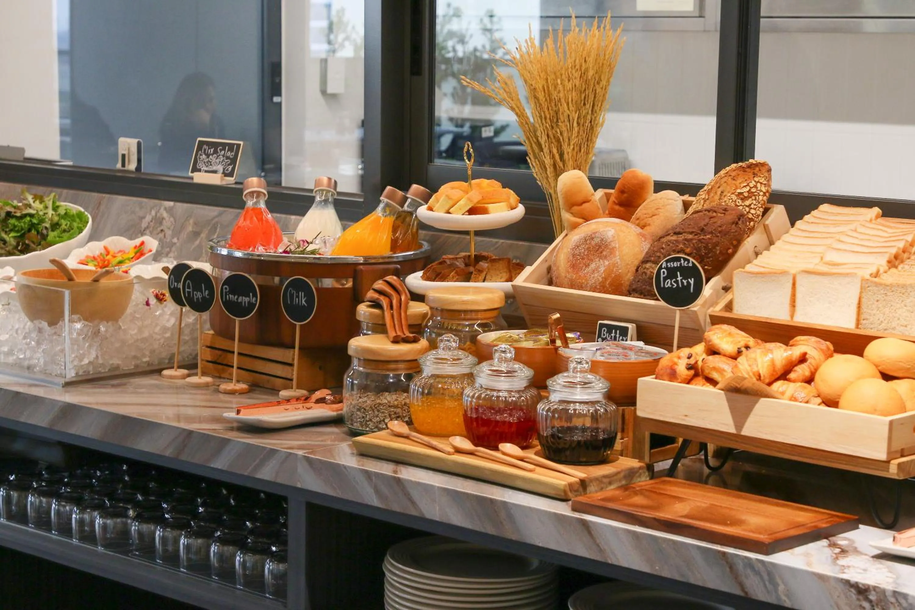 Breakfast in GM Estate Hotel and Executive Apartments, Bangkok Sukhumvit 20