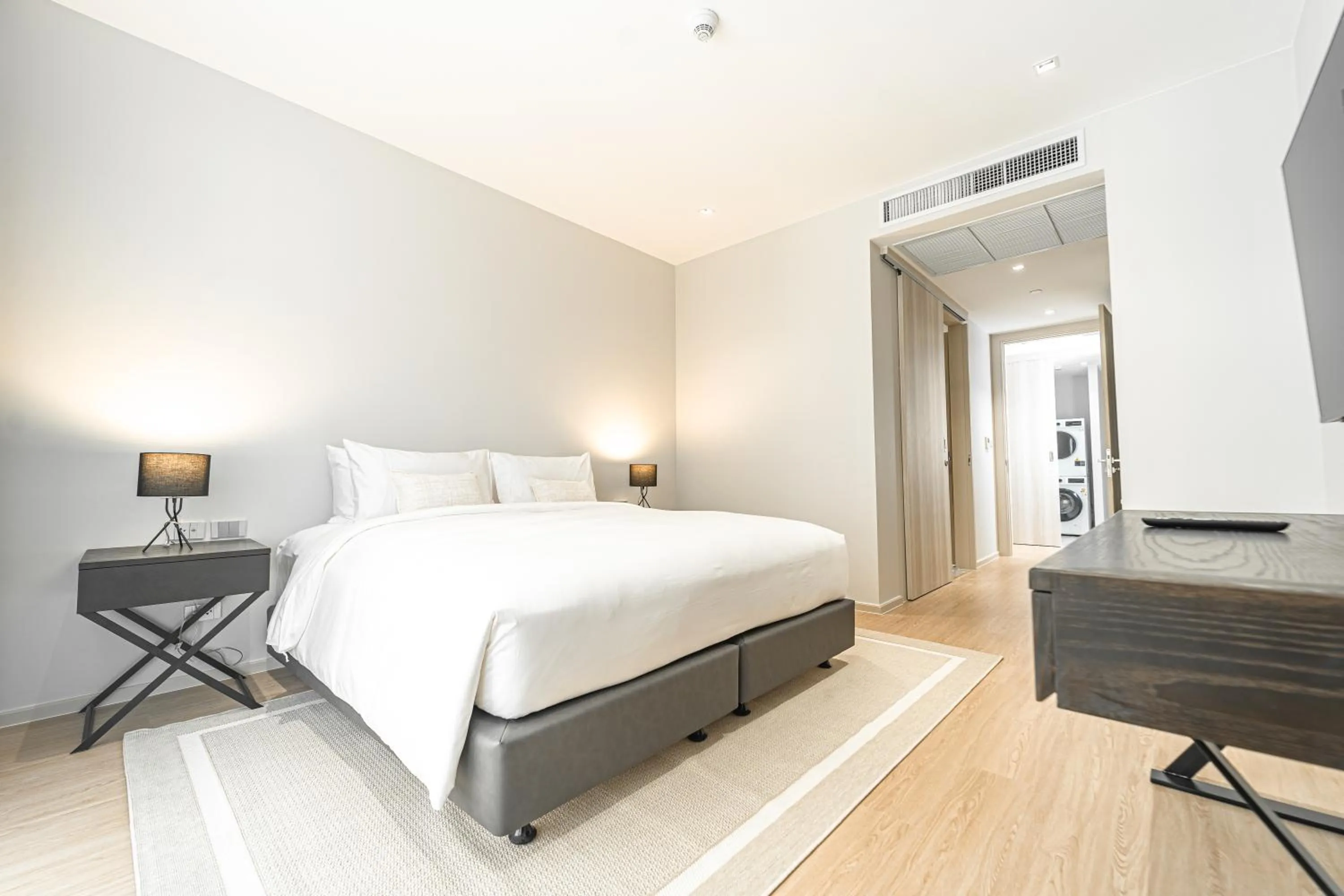 Bed in GM Estate Hotel and Executive Apartments, Bangkok Sukhumvit 20