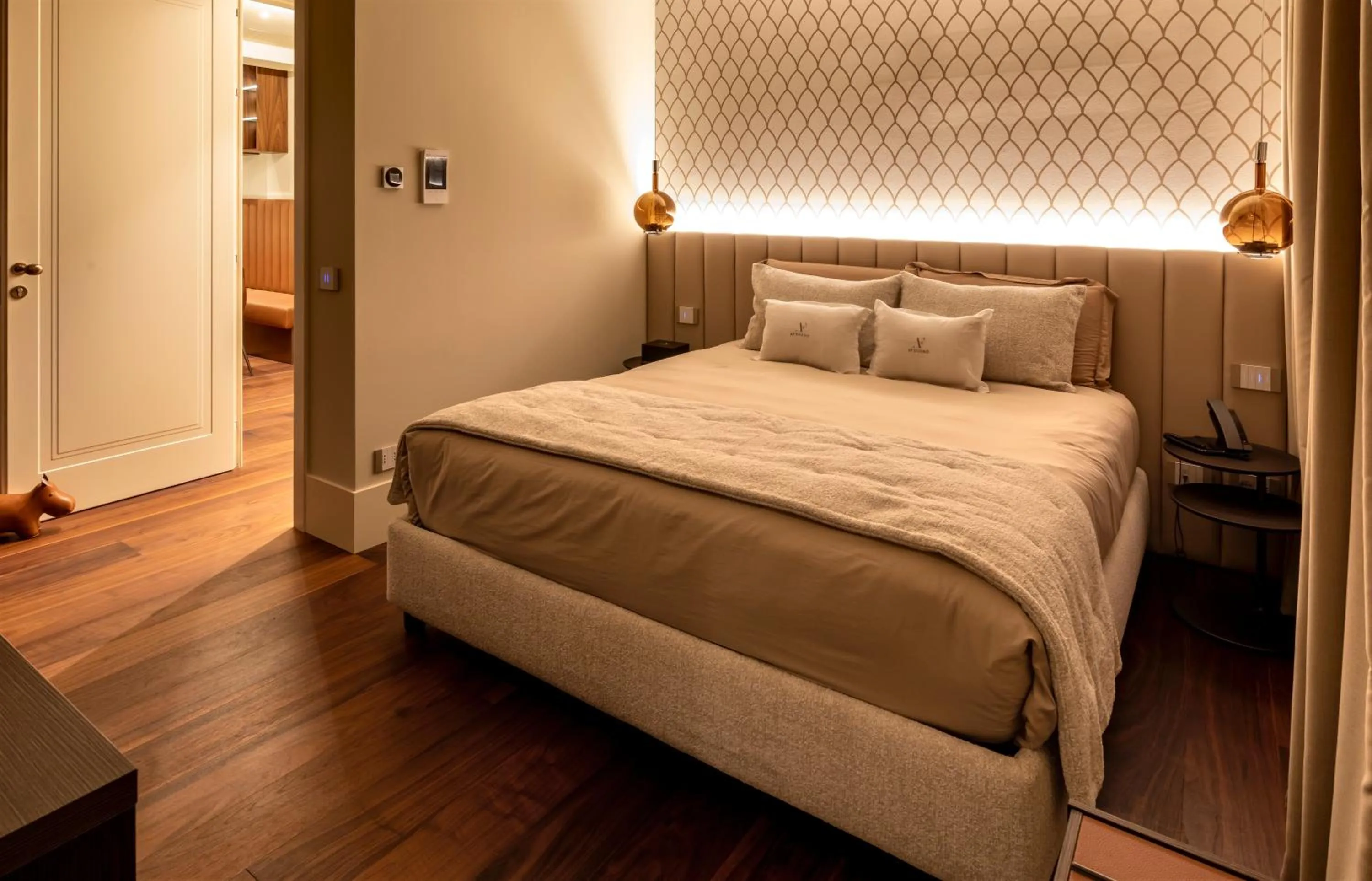 Bed in AF Duomo - Milano Luxury Suites