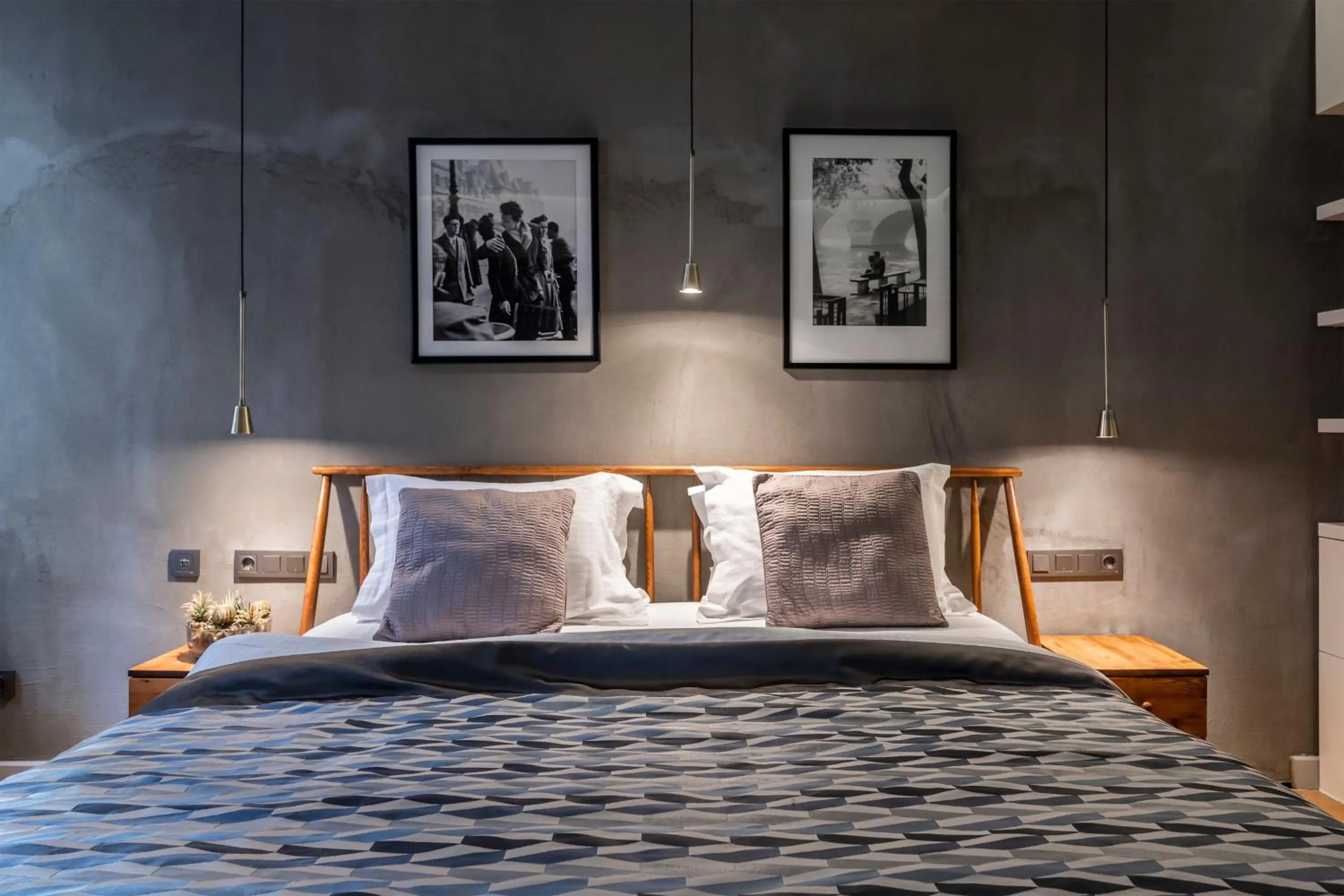 Bed in Ansen Hotel and Suites