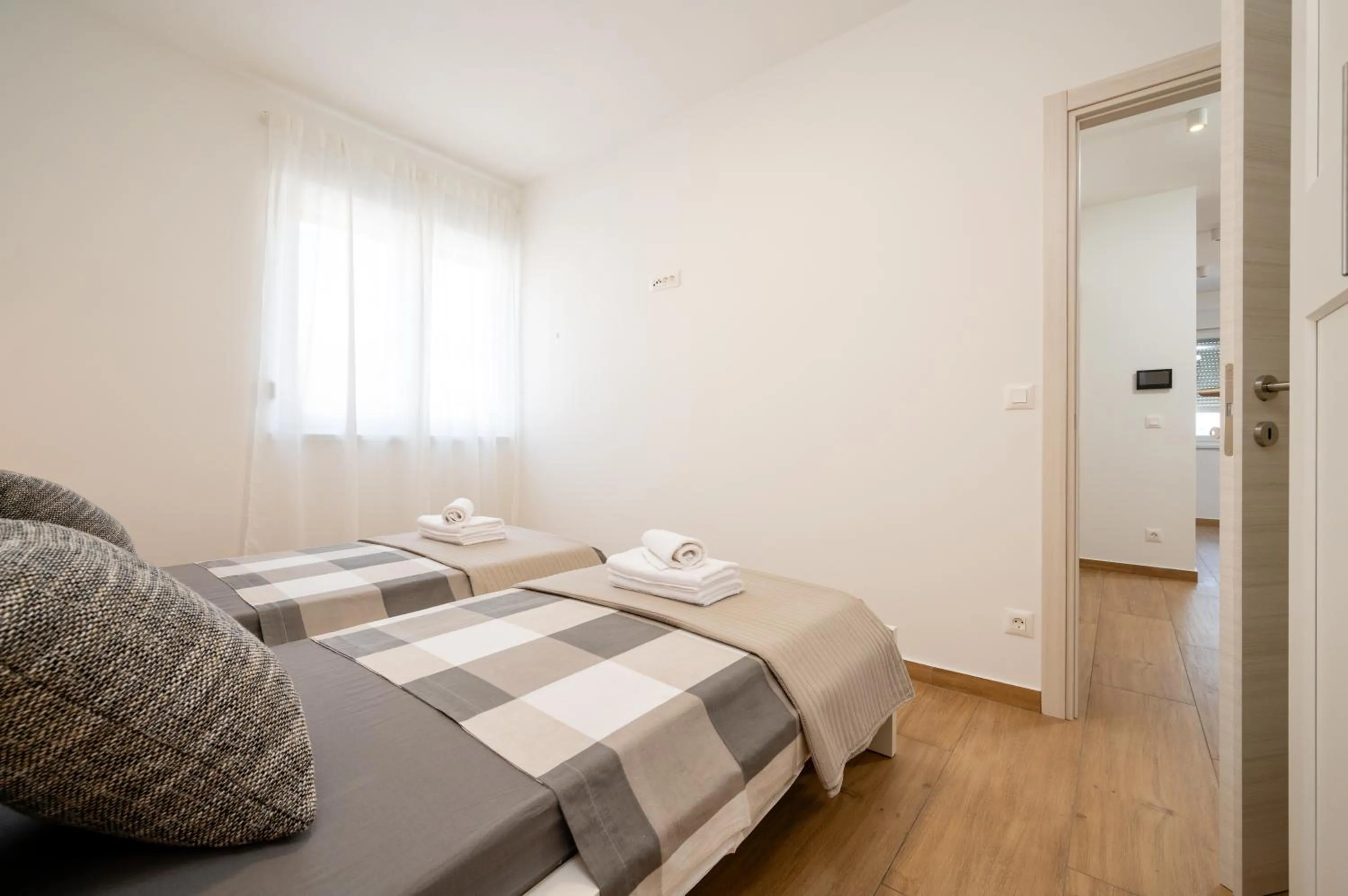 Bed in Apartment SarAna Trogir