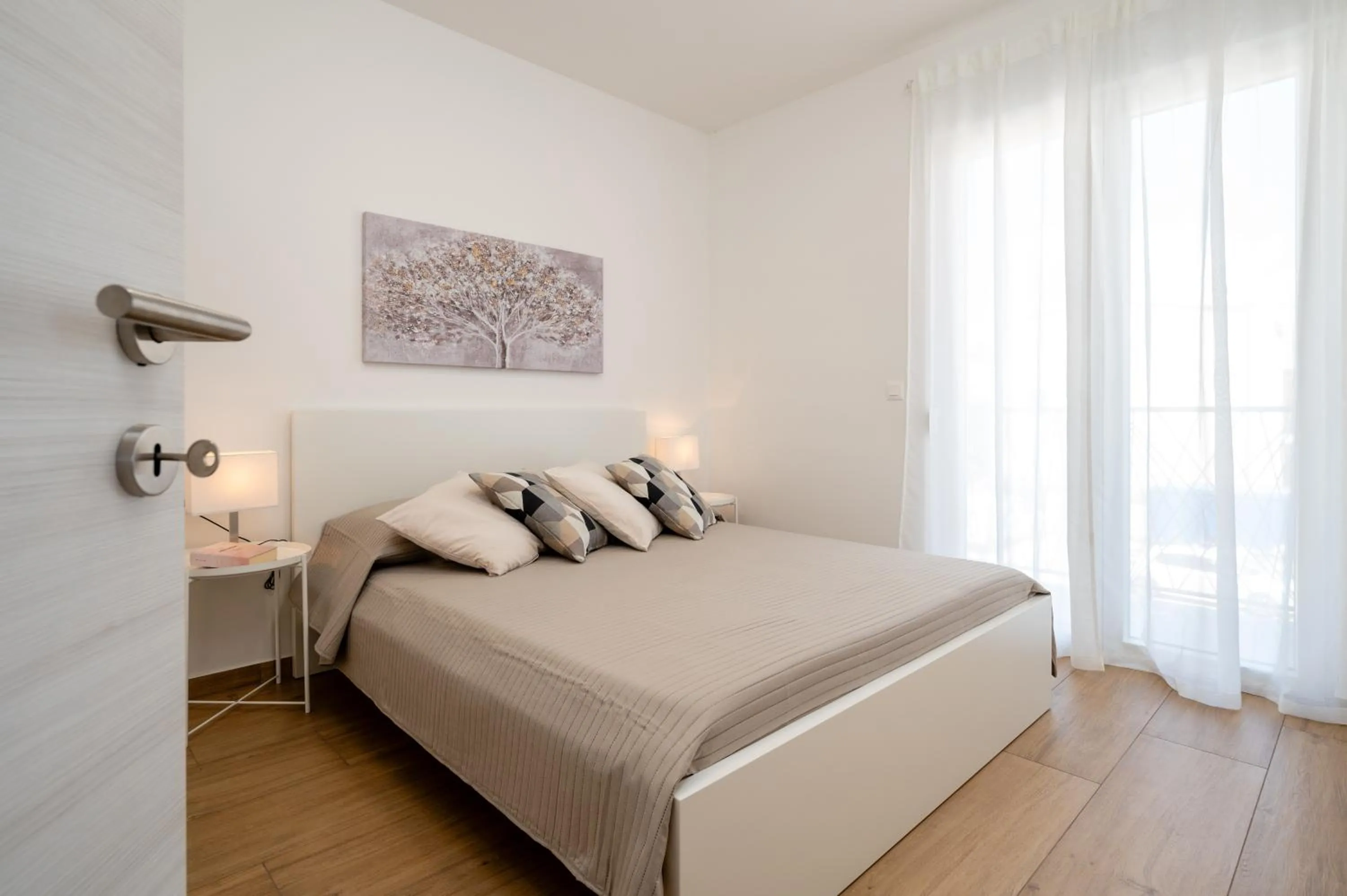 Bed in Apartment SarAna Trogir