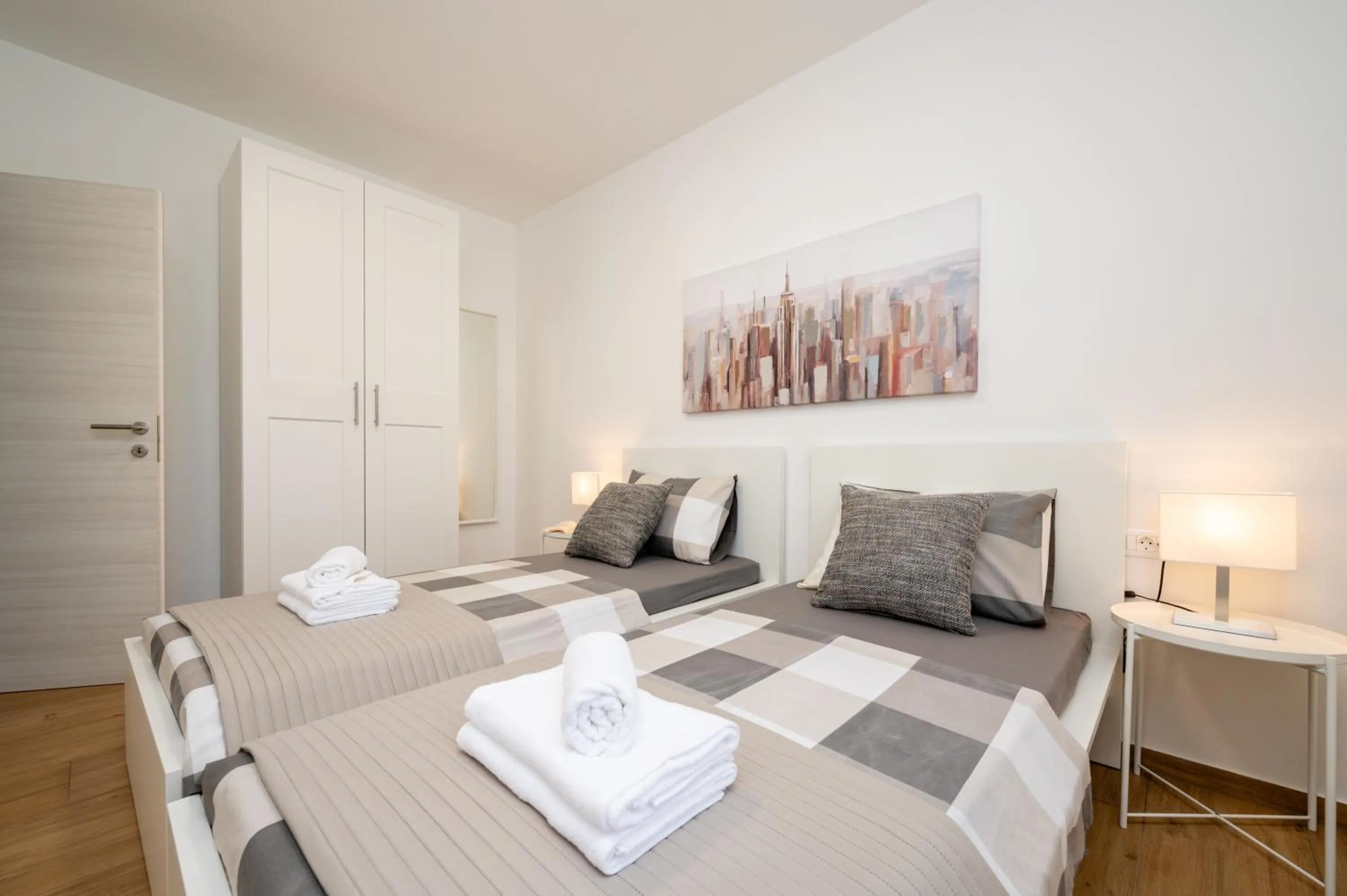 Bed in Apartment SarAna Trogir