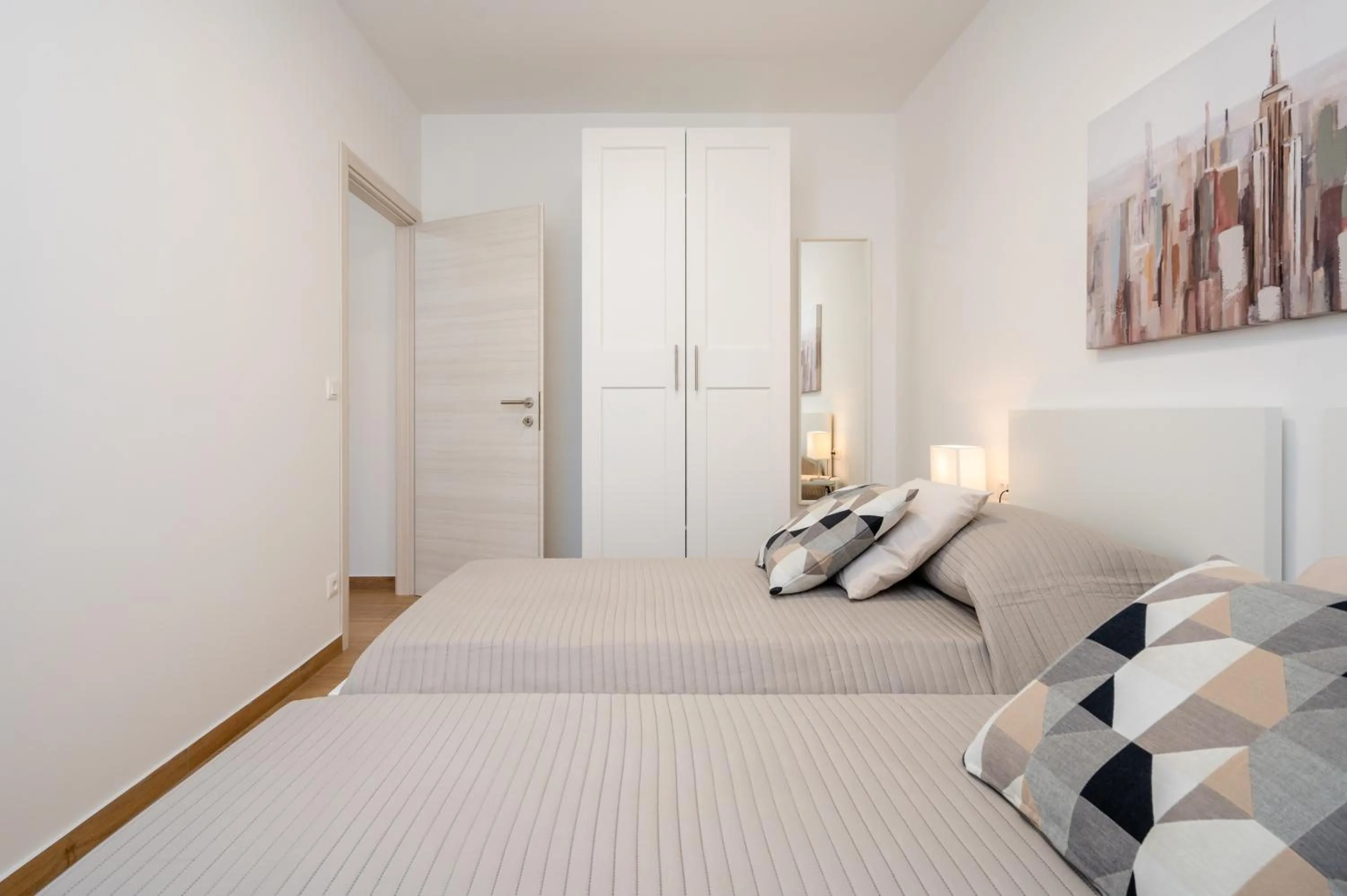 Bed in Apartment SarAna Trogir