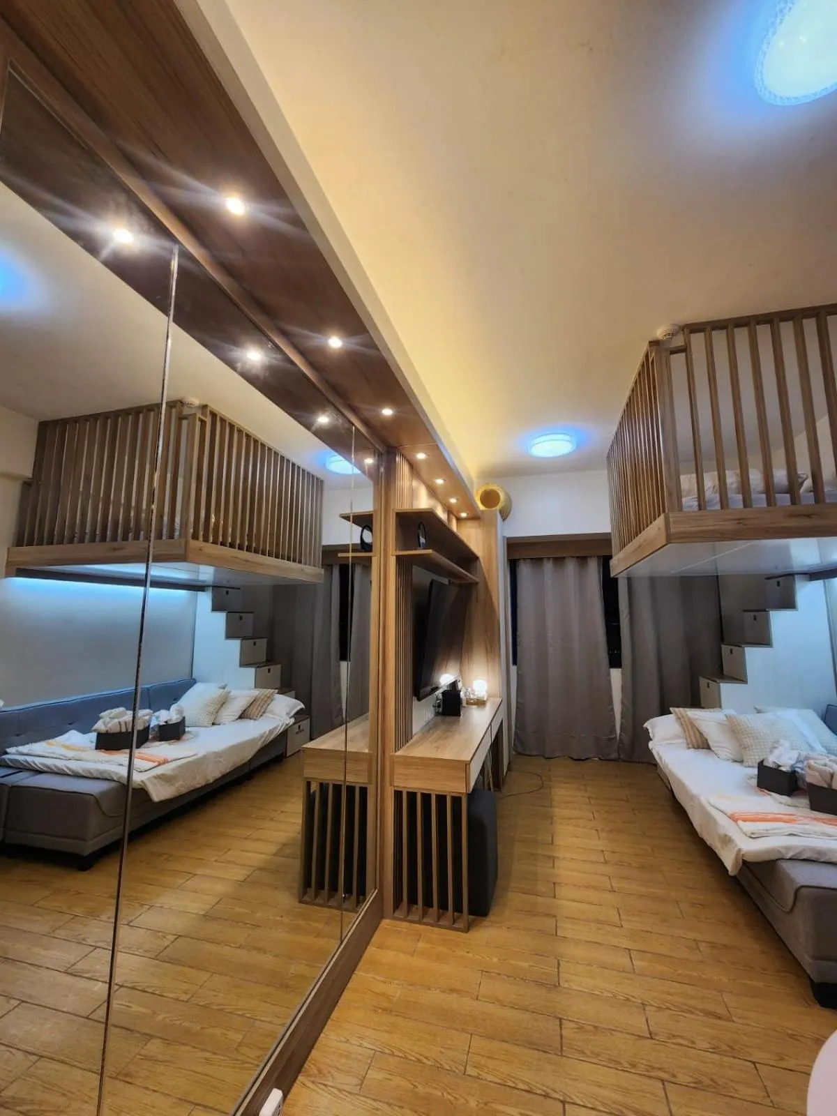 Bed in Nordic Rsquare Manila - with Pool Access