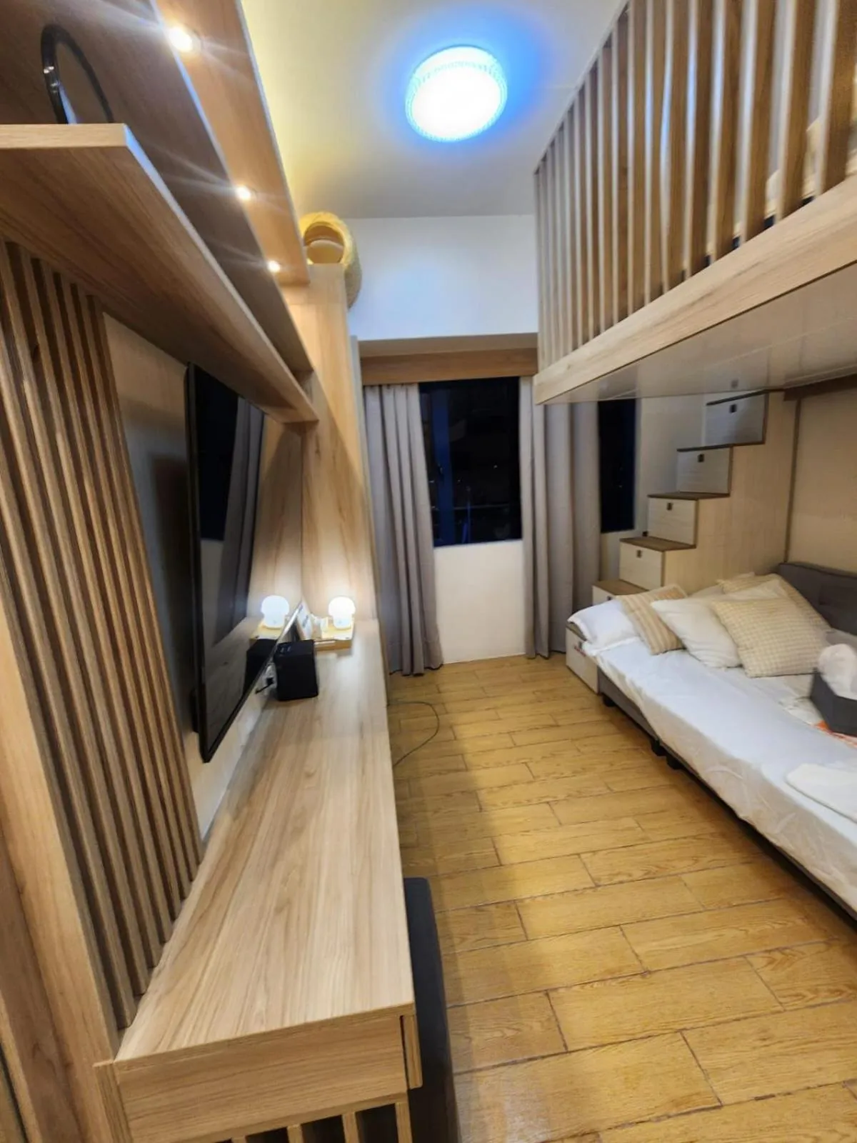 Bed in Nordic Rsquare Manila - with Pool Access