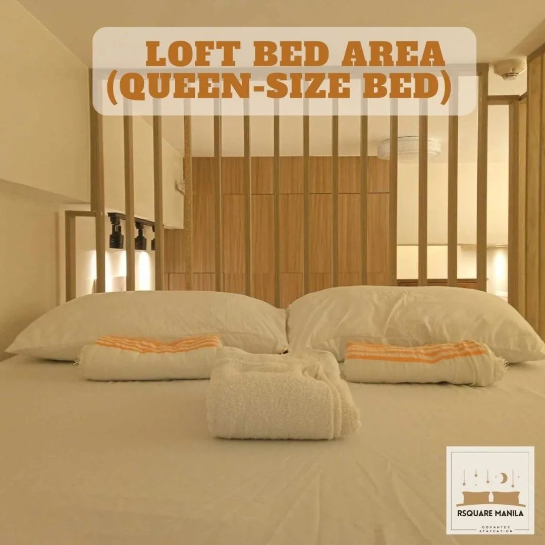 Bed in Nordic Rsquare Manila - with Pool Access