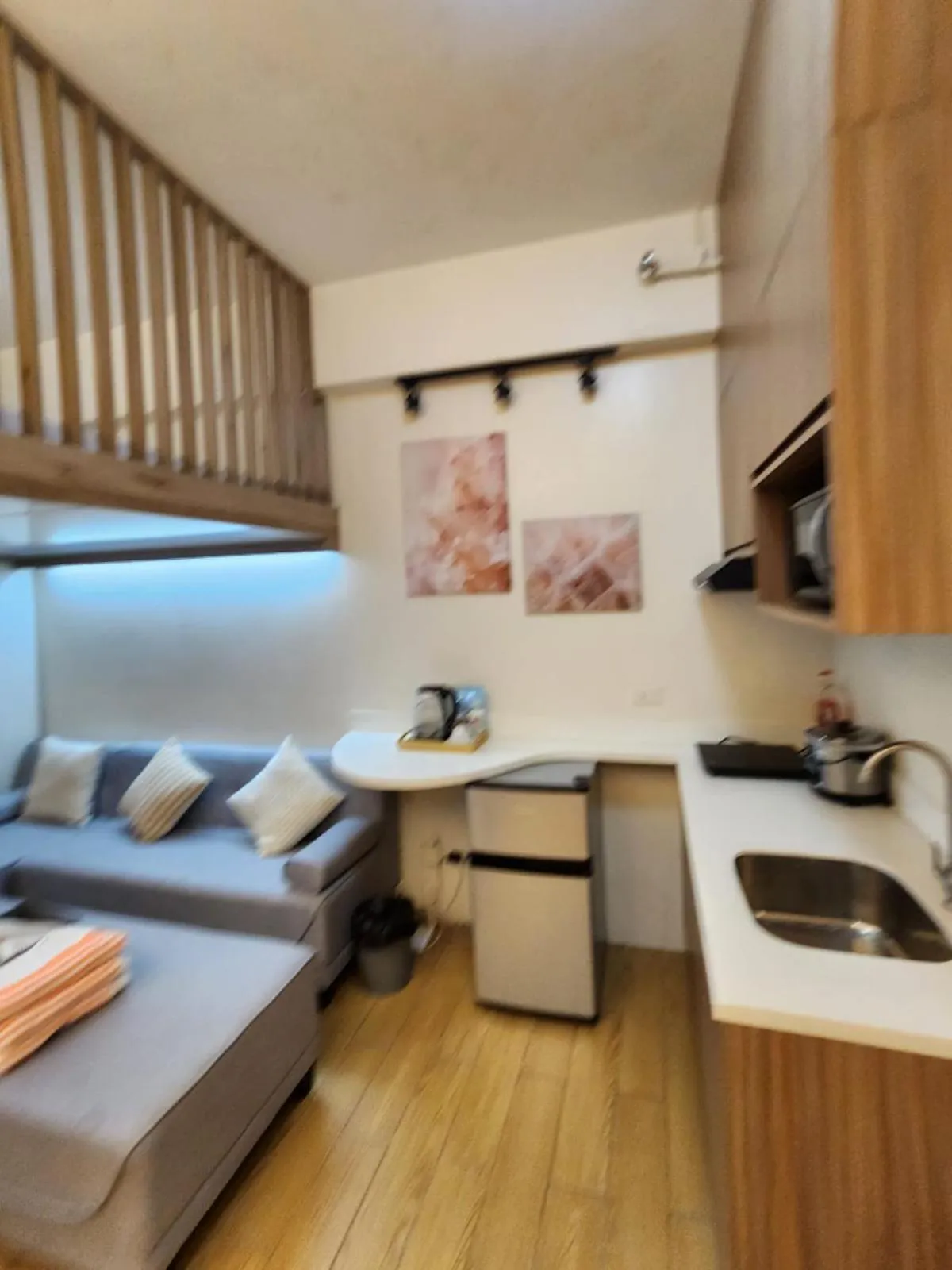 Bed in Nordic Rsquare Manila - with Pool Access