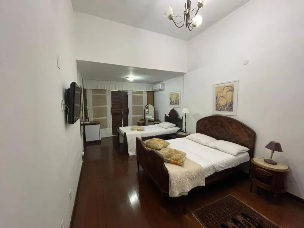 Bedroom, Bed in Hotel Colinas de Petropolis