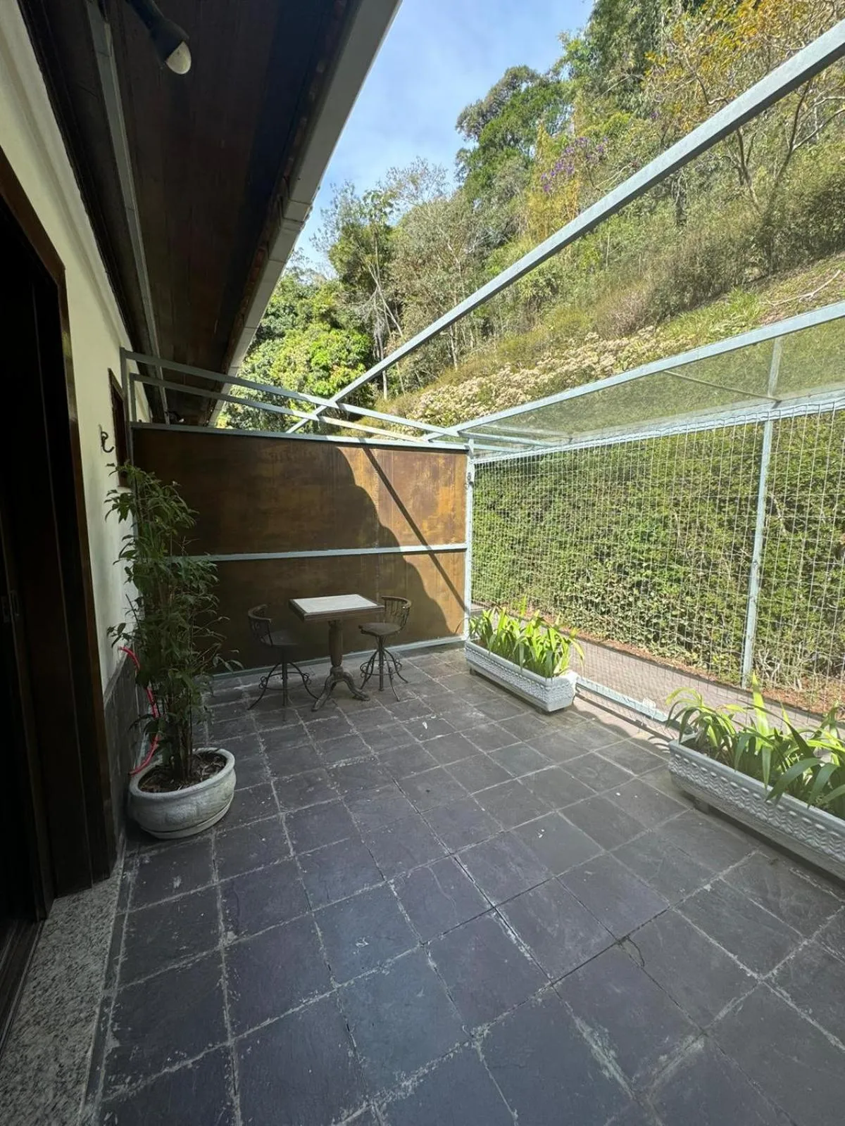 Balcony/Terrace in Hotel Colinas de Petropolis