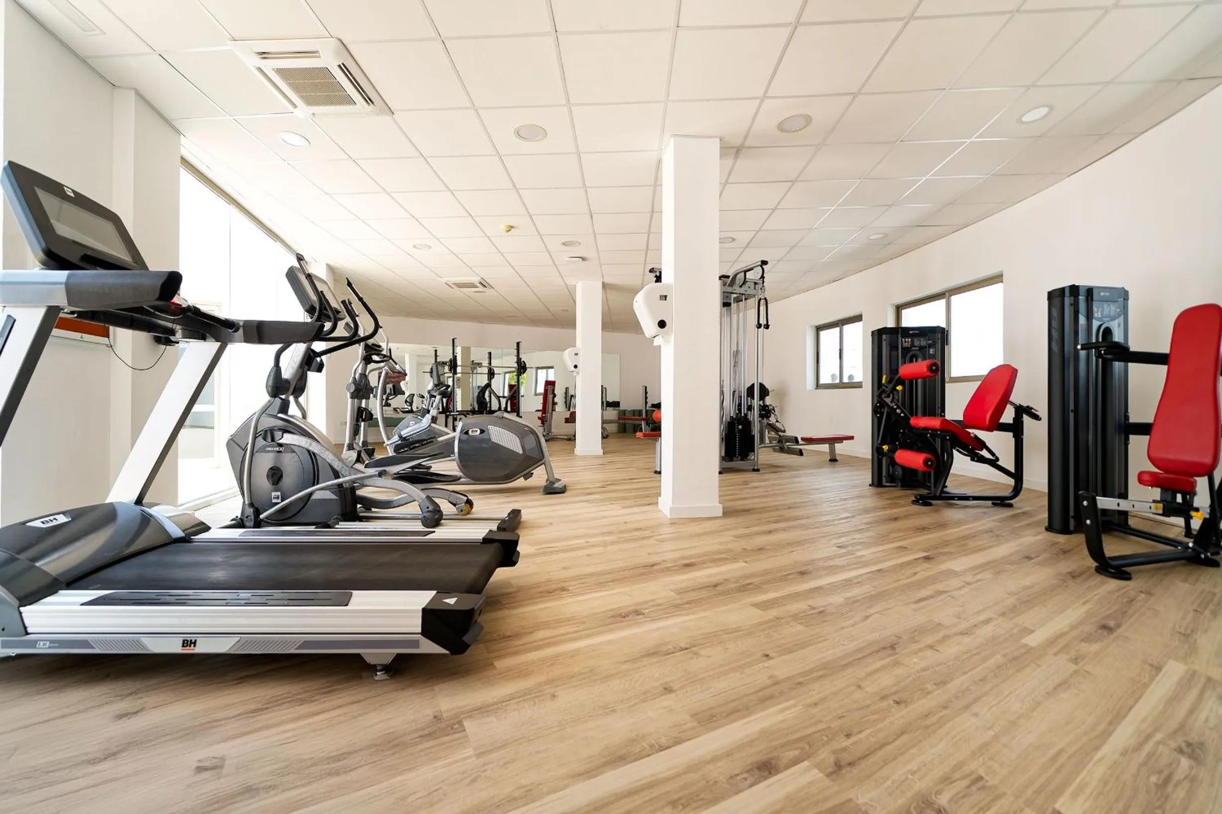 Fitness centre/facilities in Hotel Las Costas