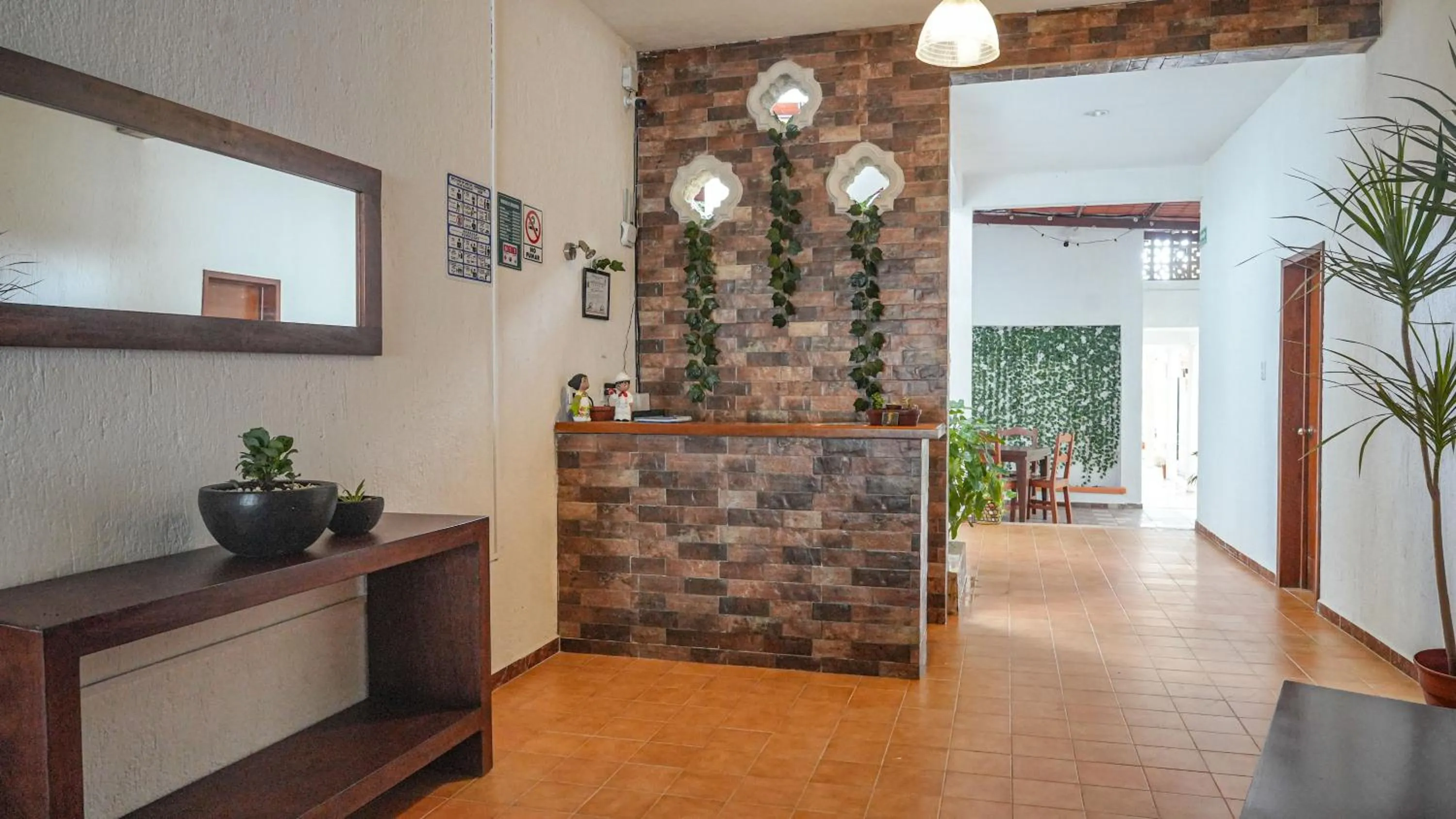 Lobby or reception in Hotel del Parque