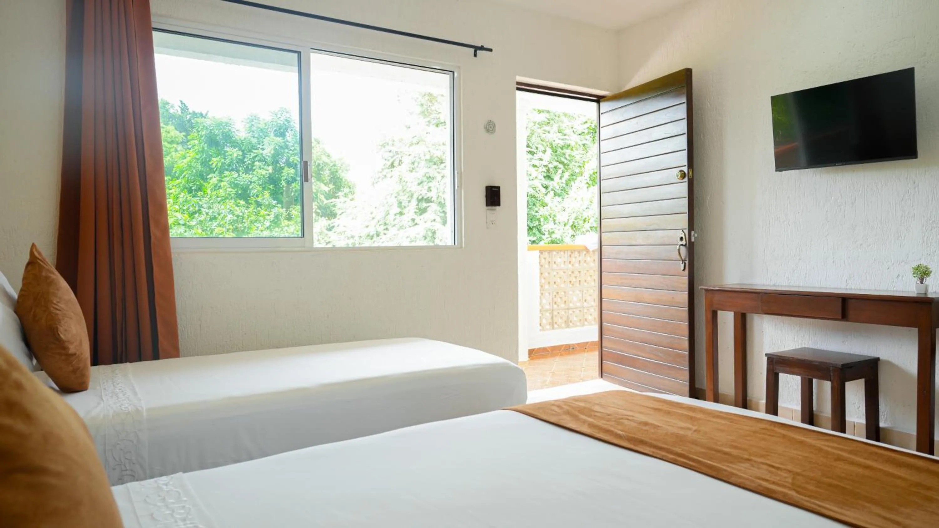 Bed in Hotel del Parque