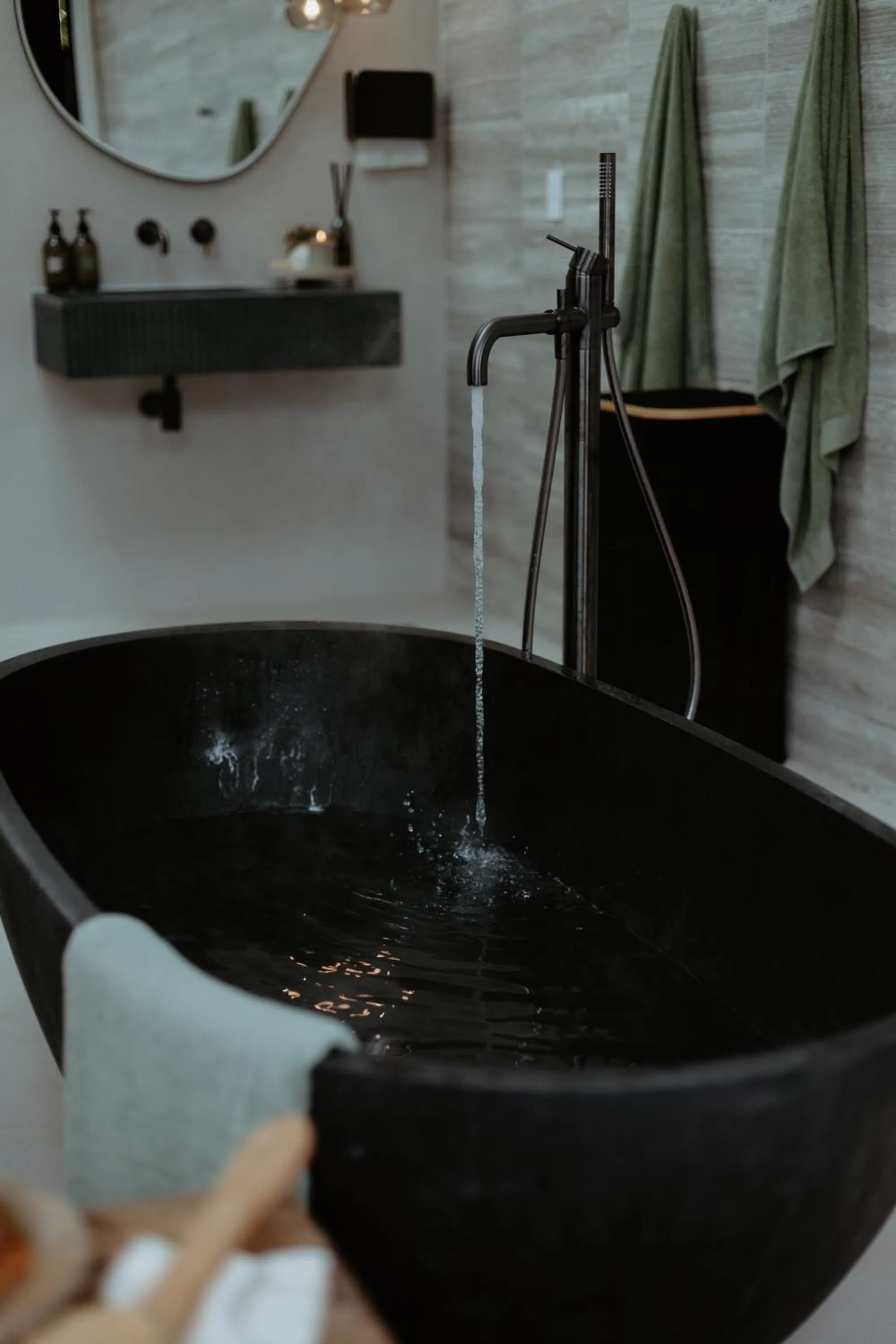 Bathroom in Te Whaanga Retreat & Spa