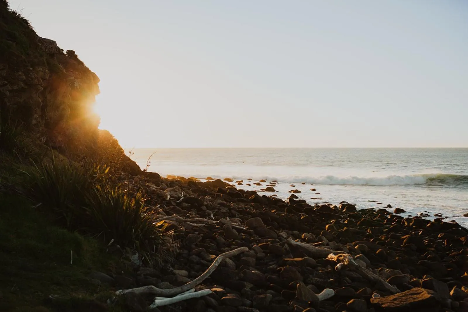Beach in Te Whaanga Retreat & Spa