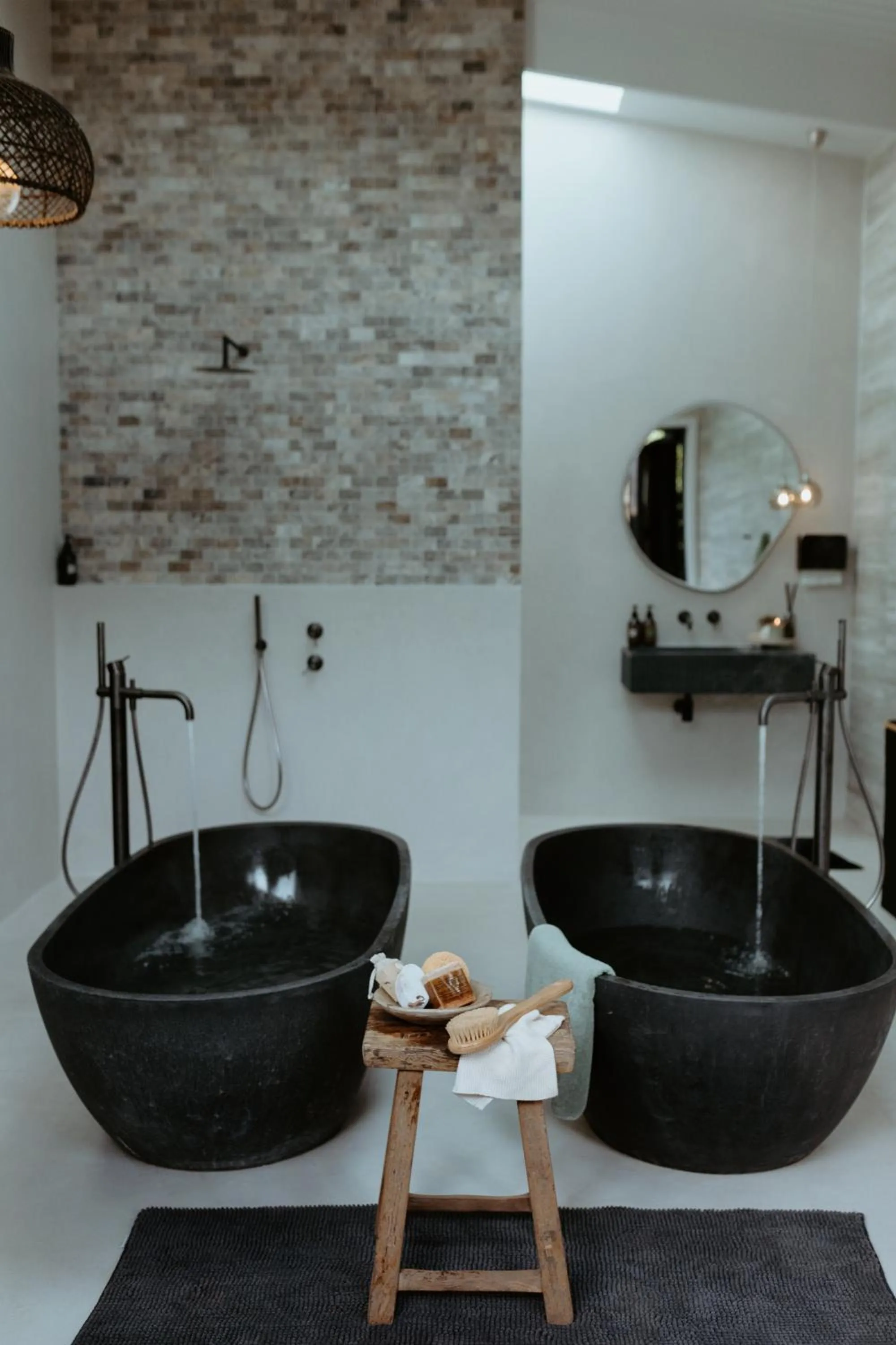 Bathroom in Te Whaanga Retreat & Spa