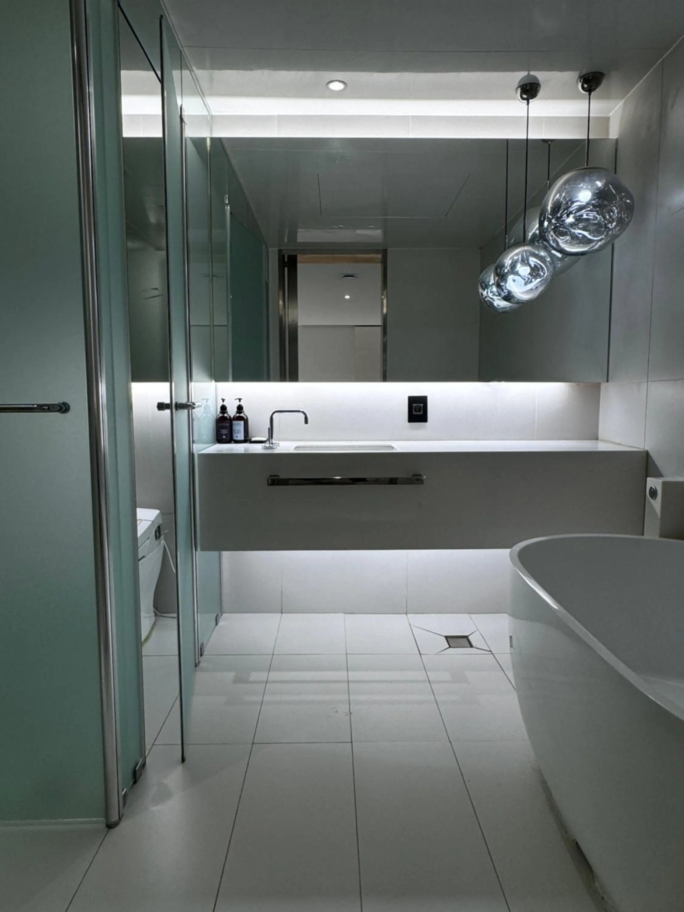 Bathroom in Lesign Hotel