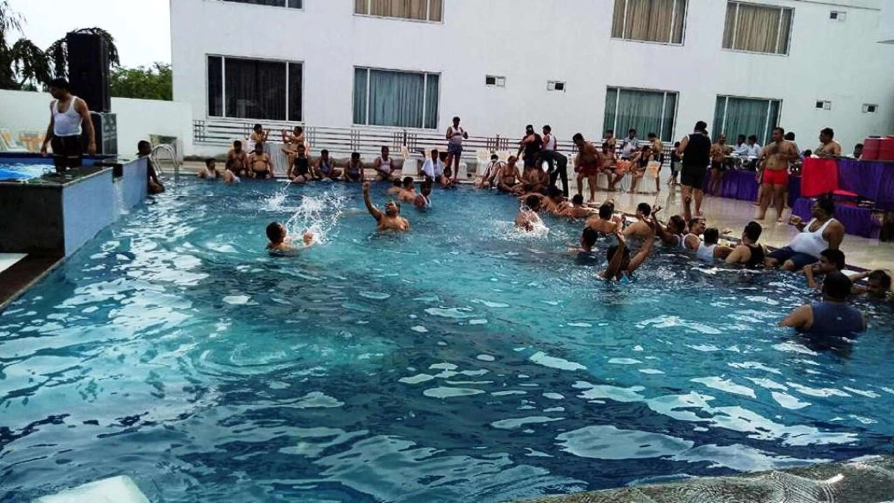 Pool view in Rubystone Shiv Vilas Palace