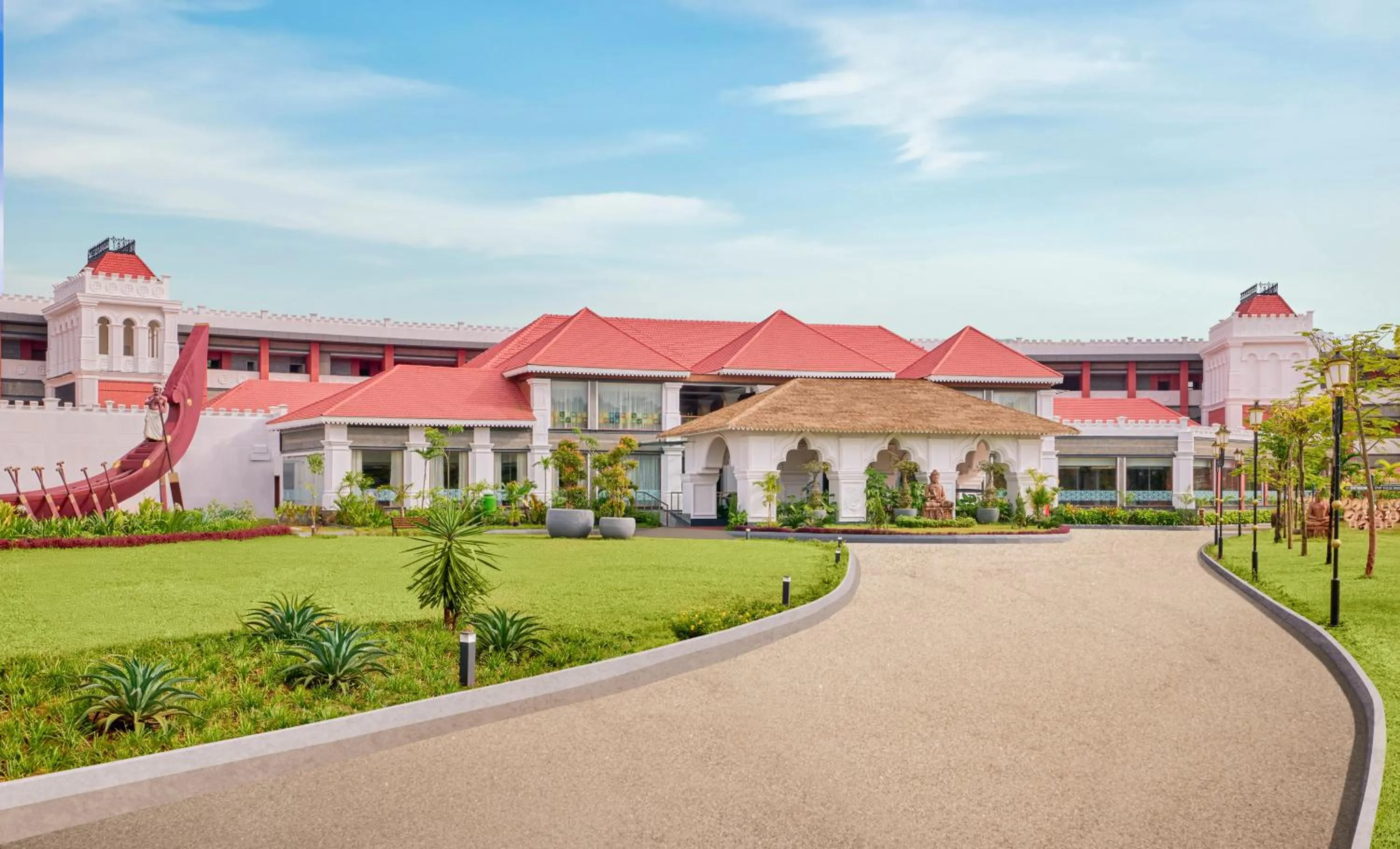 Facade/entrance in Gateway Bekal