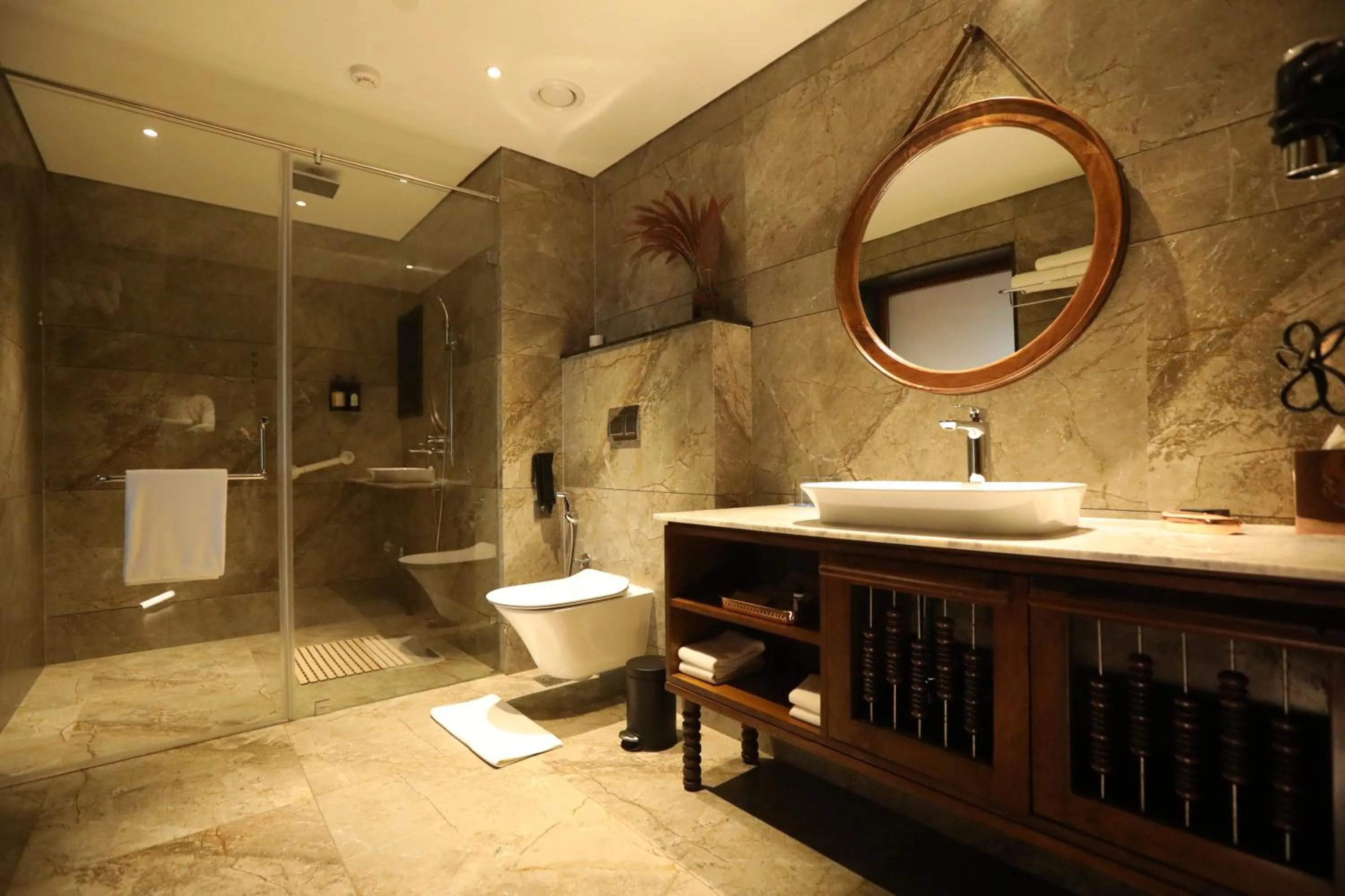 Shower in Gateway Bekal