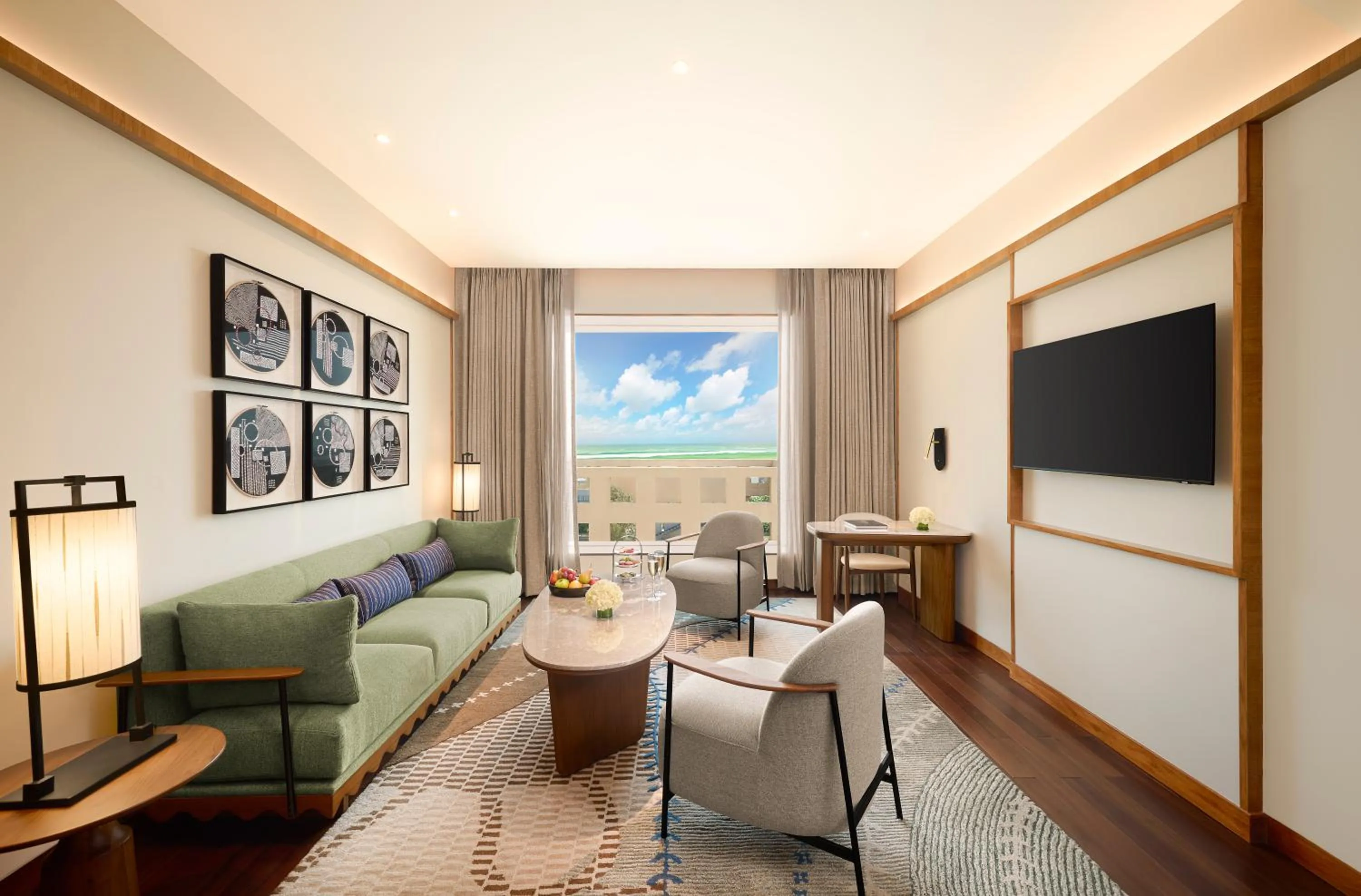 Living room in Taj City Centre, Patna