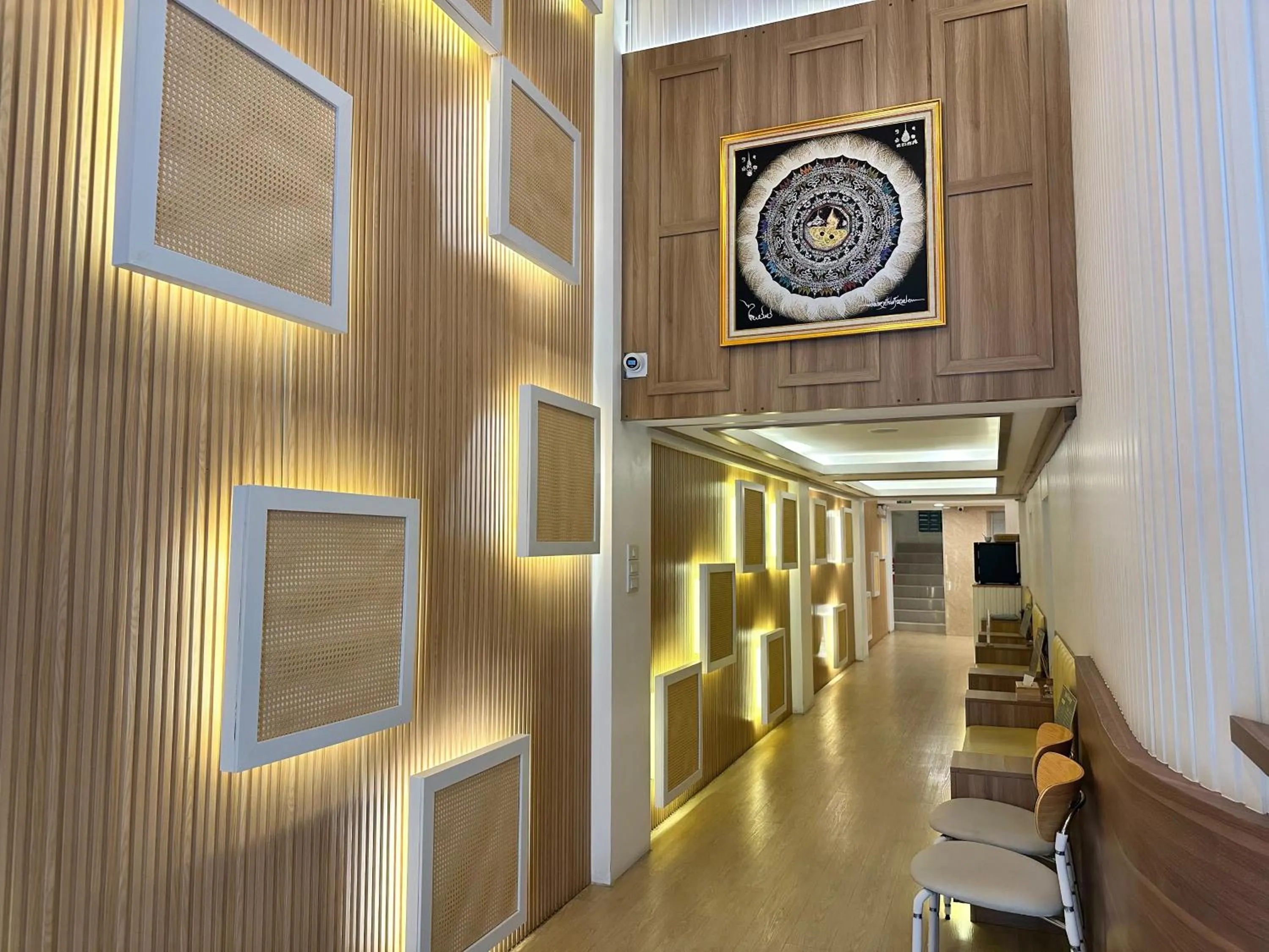 Lobby or reception in Winston Hotel