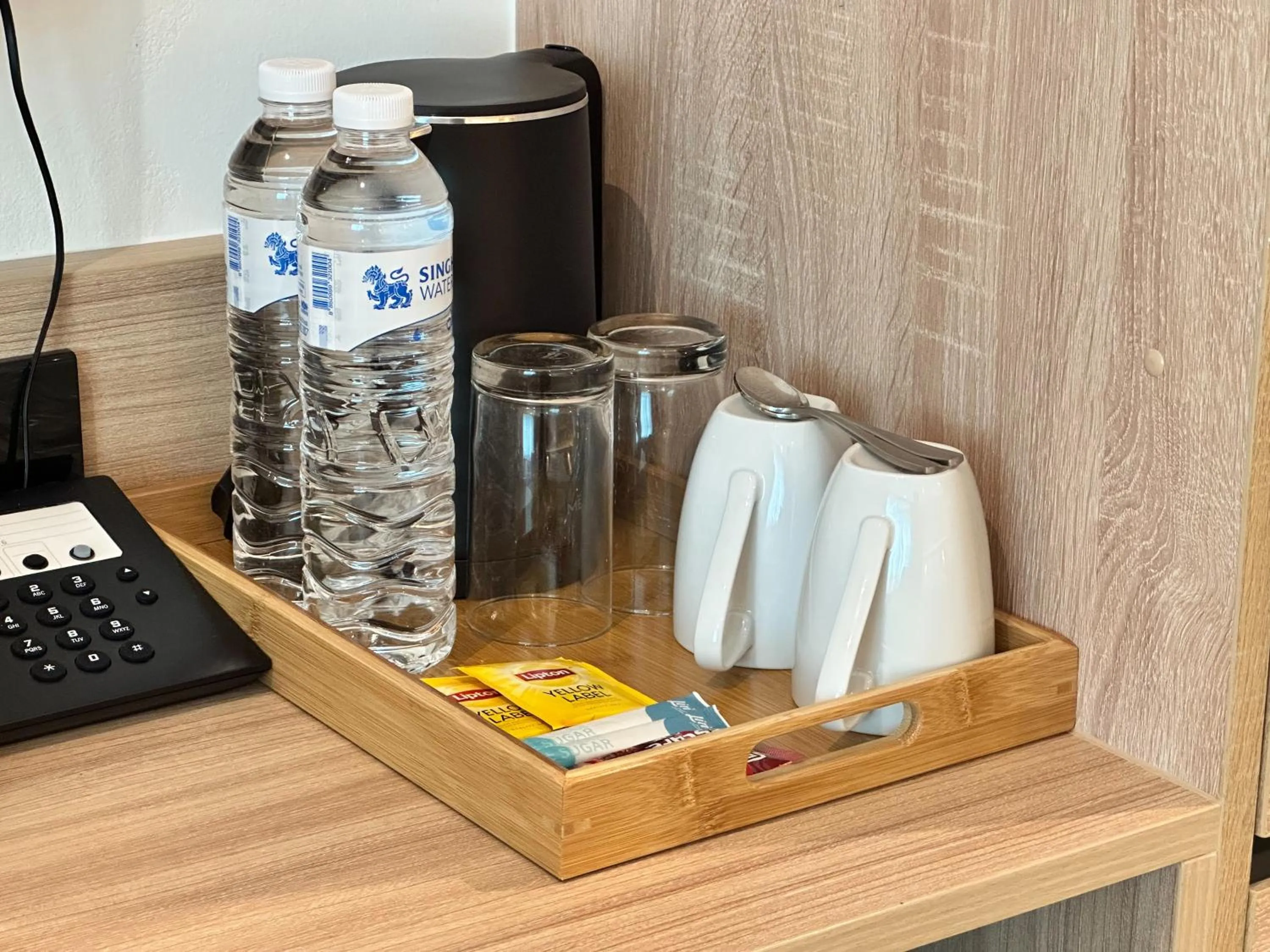 minibar in Winston Hotel