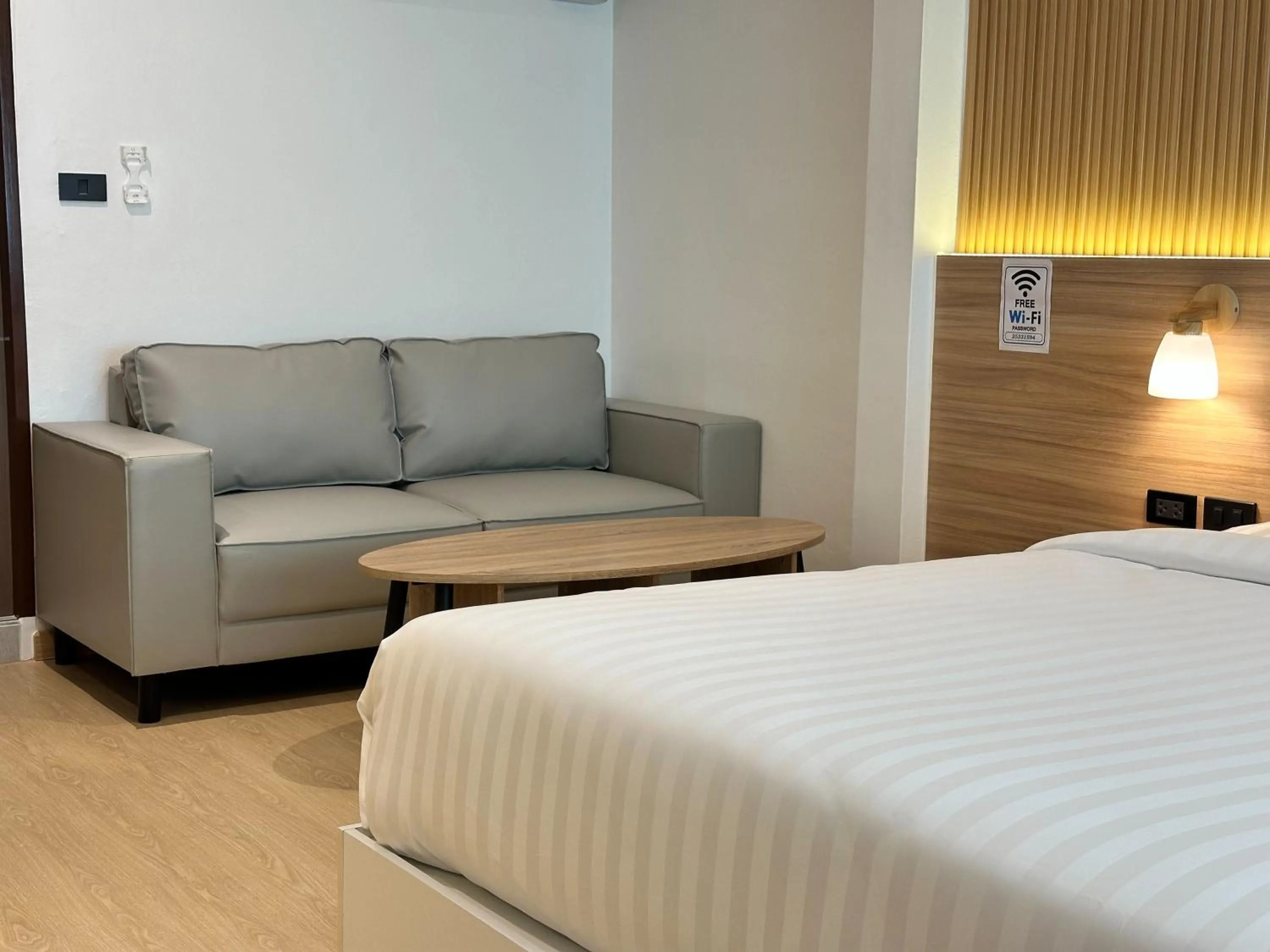 Bed in Winston Hotel