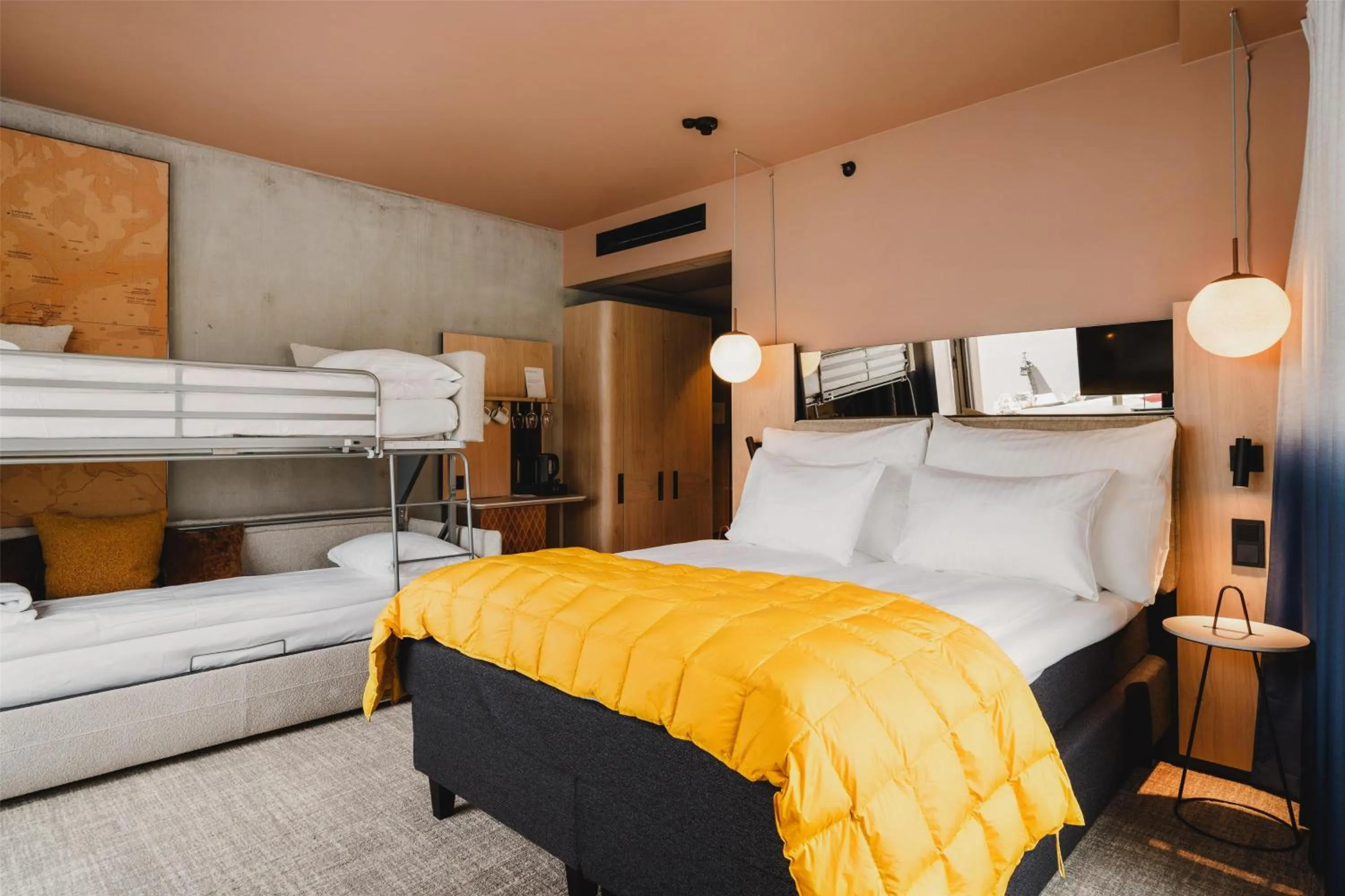 Bedroom, Bed in The Dock 69 39 by Scandic